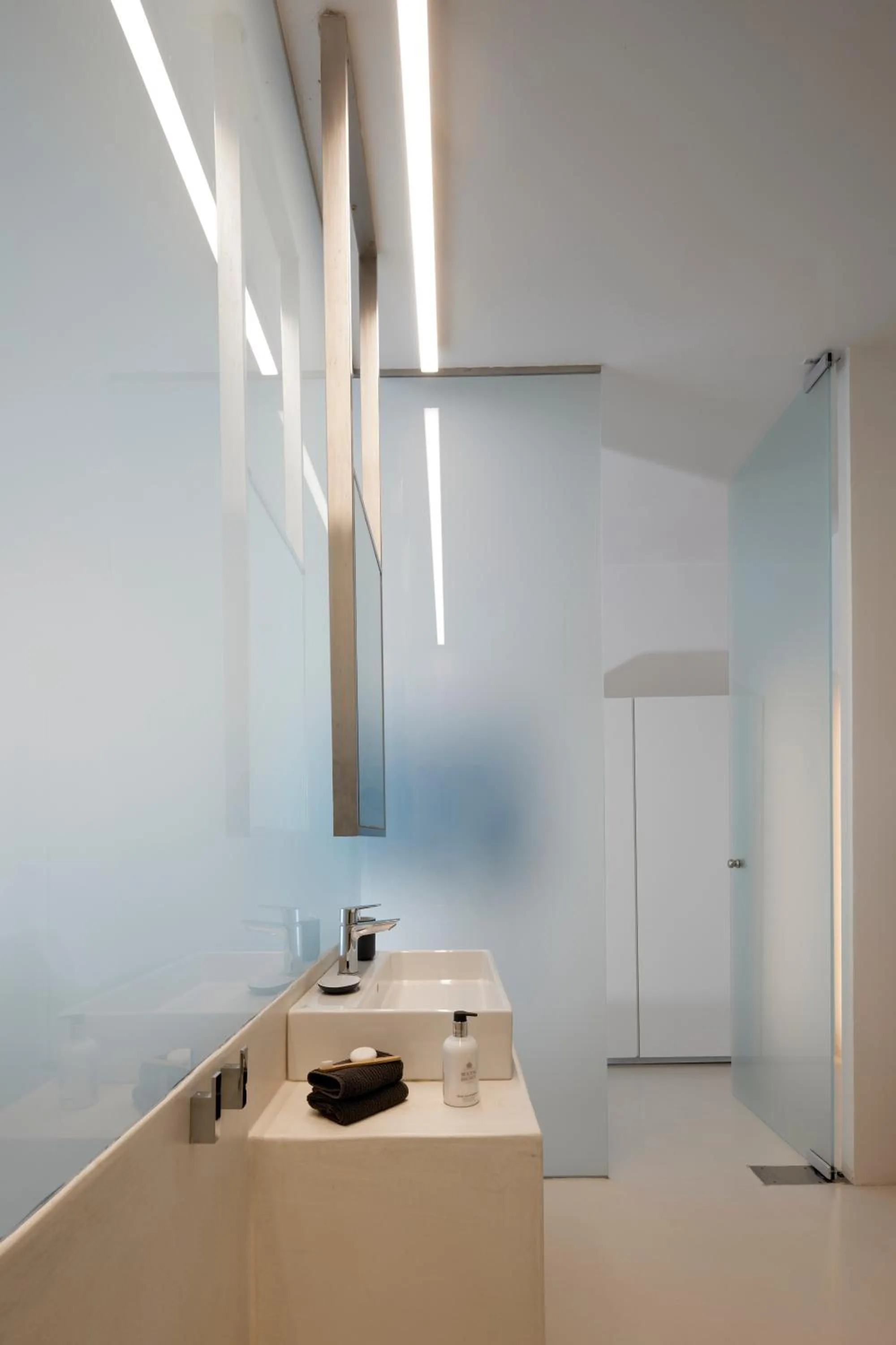 Bathroom in Alti Santorini Suites - Caldera View