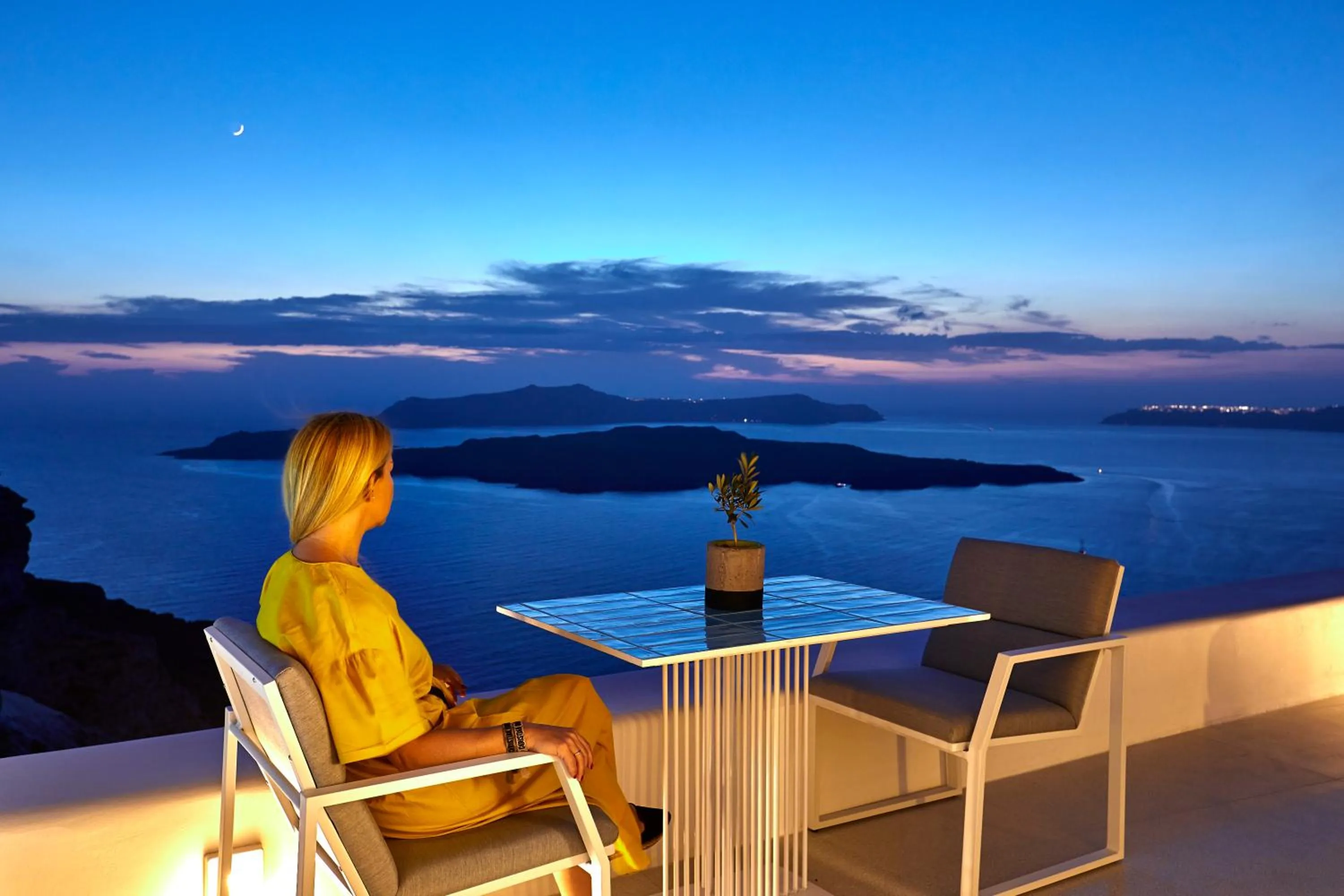Balcony/Terrace in Alti Santorini Suites - Caldera View