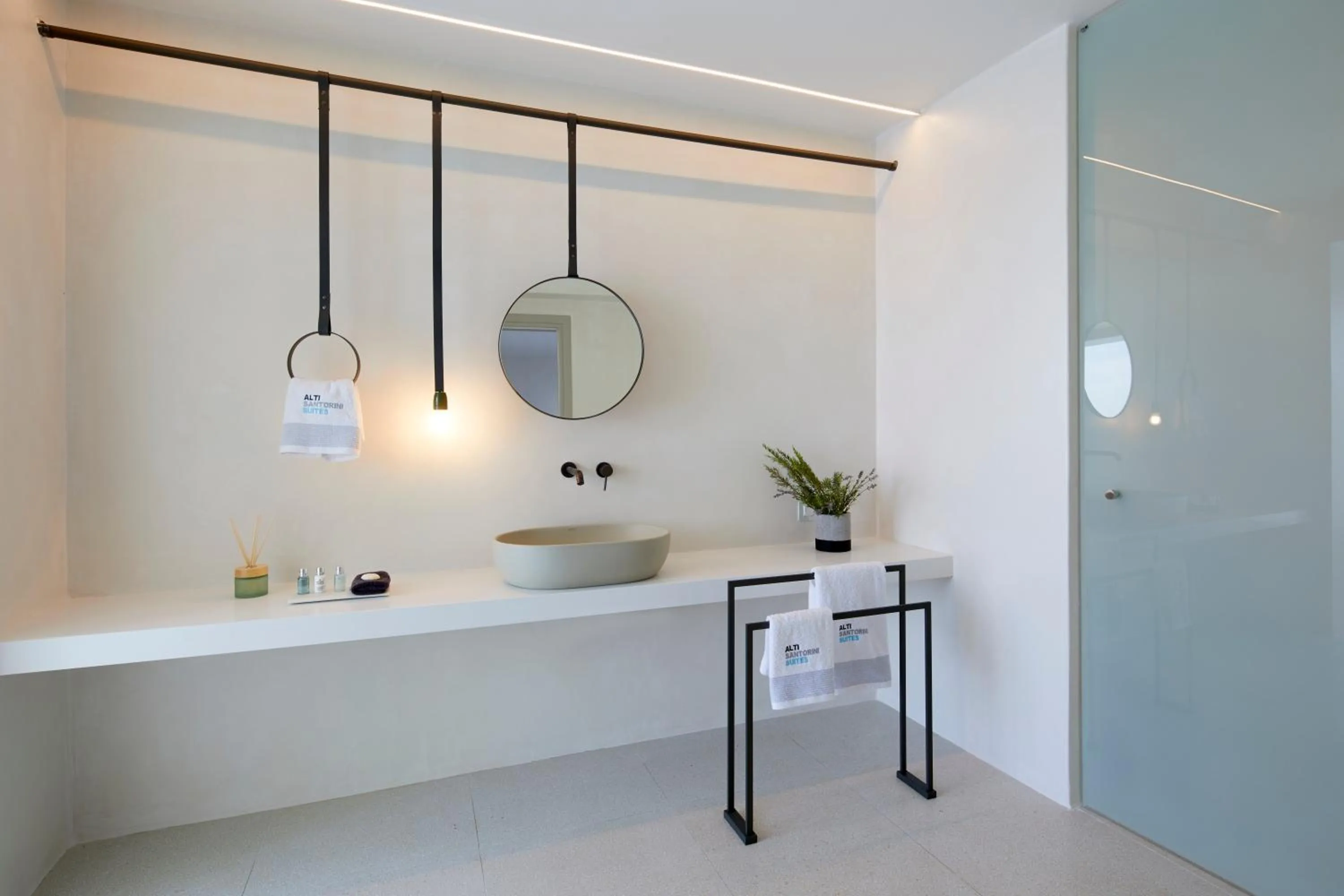 Toilet in Alti Santorini Suites - Caldera View