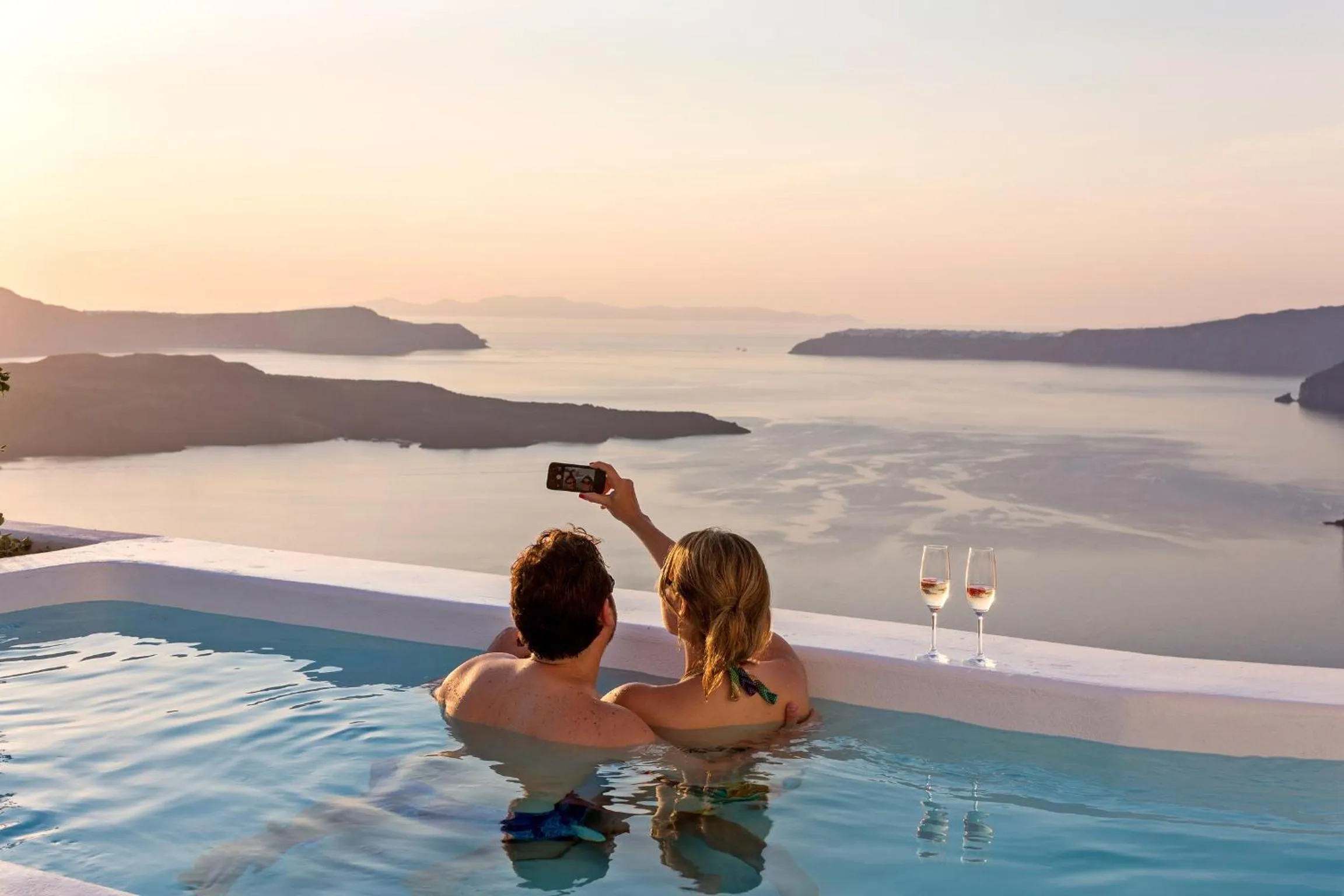 View (from property/room) in Alti Santorini Suites - Caldera View