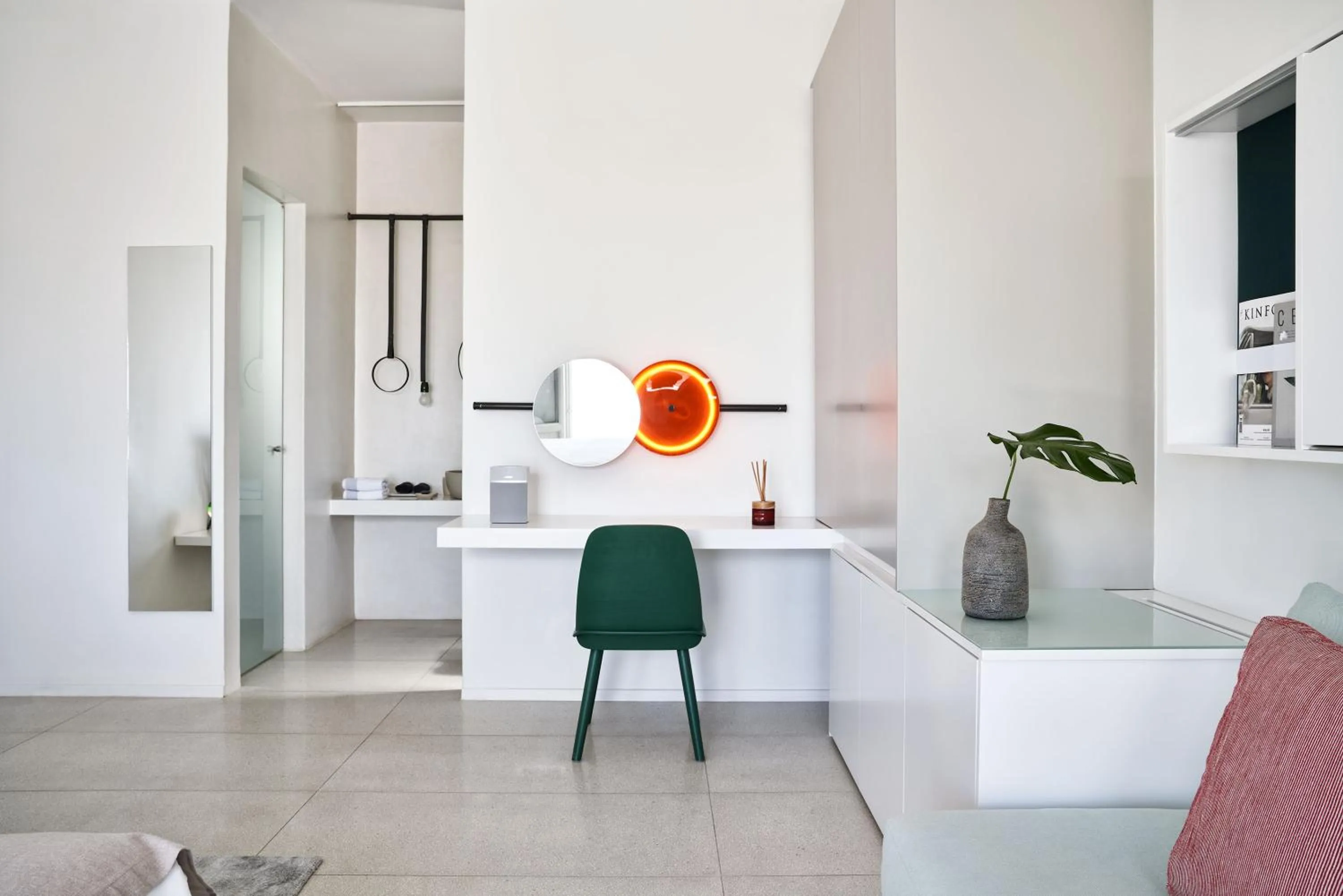 Seating area in Alti Santorini Suites - Caldera View