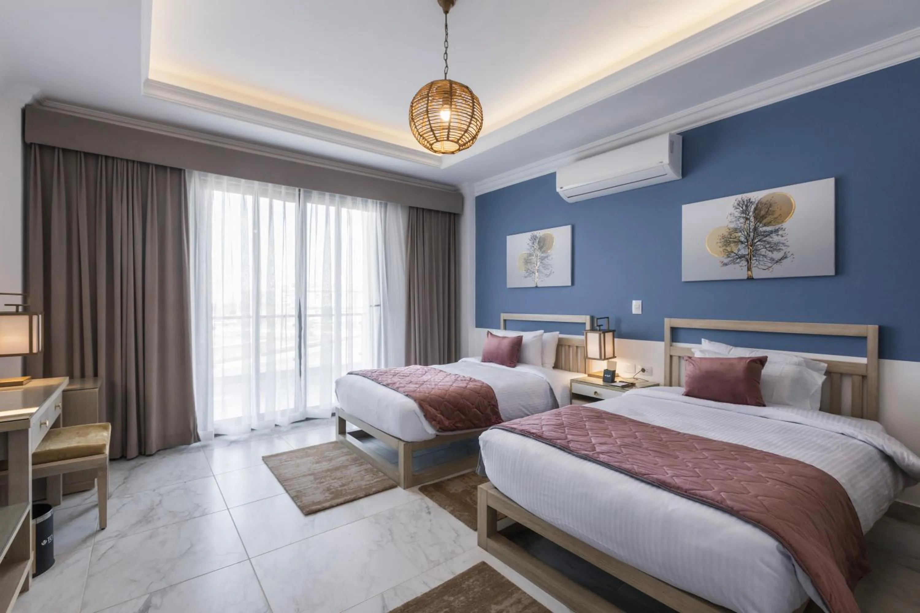 Bed in Gewan White Beach Resort-New Alamein