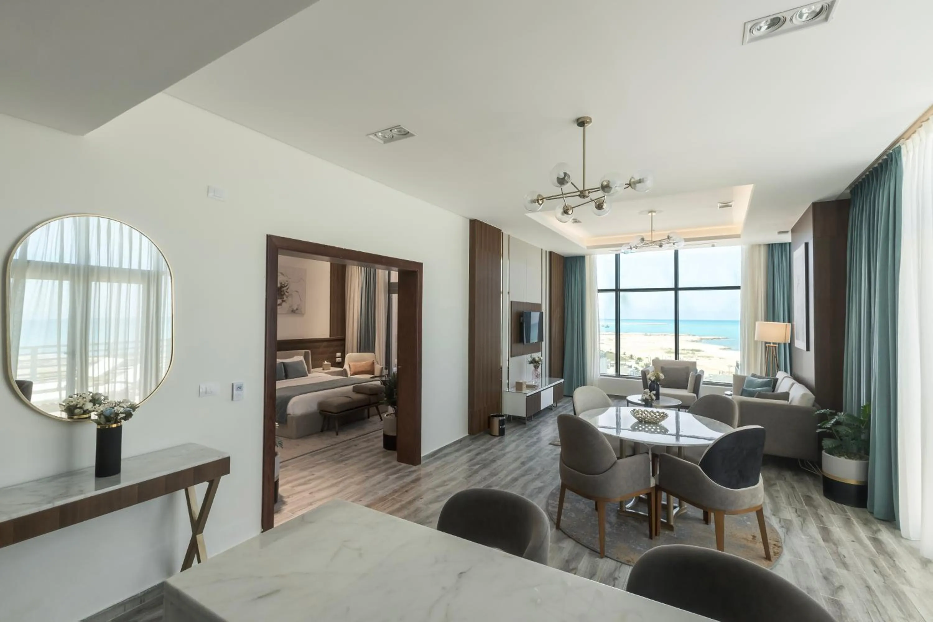 Bed in Gewan White Beach Resort-New Alamein