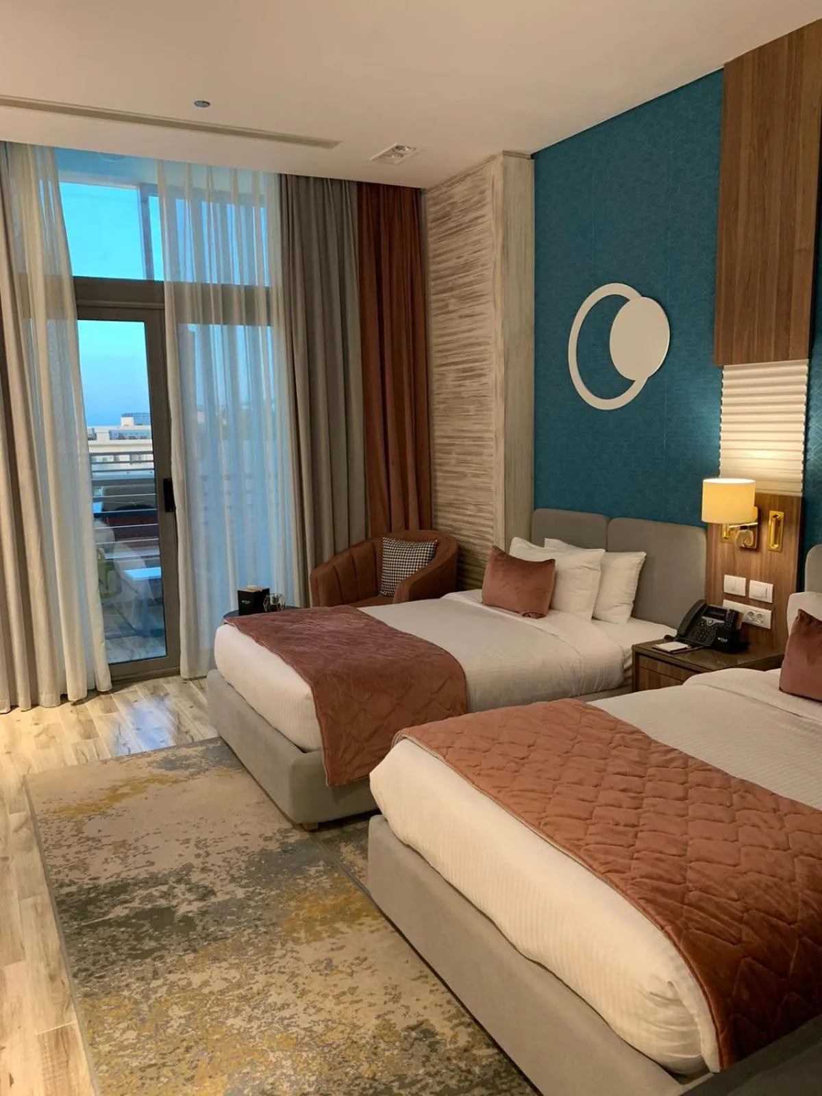 Bed in Gewan White Beach Resort-New Alamein