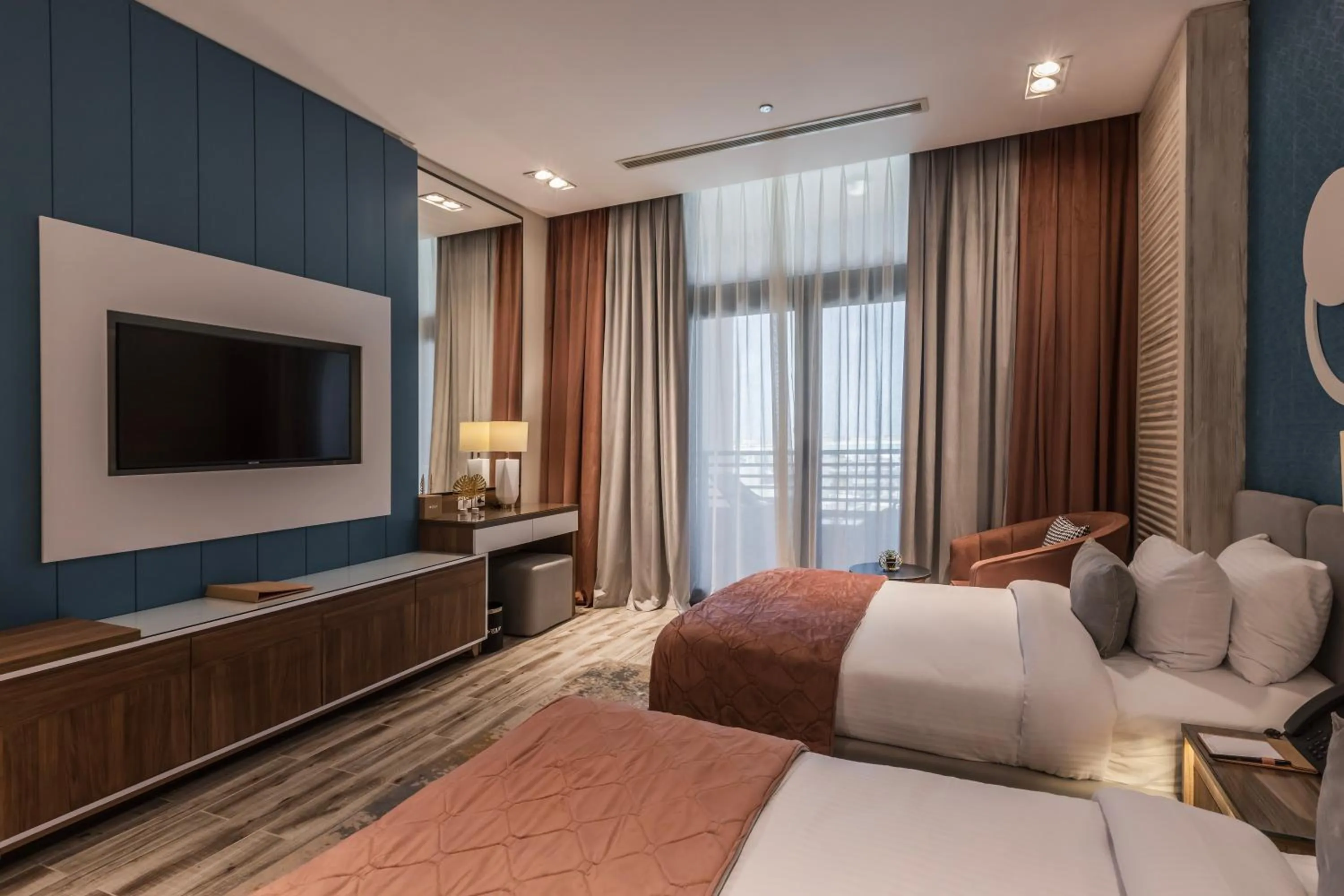 Bed in Gewan White Beach Resort-New Alamein