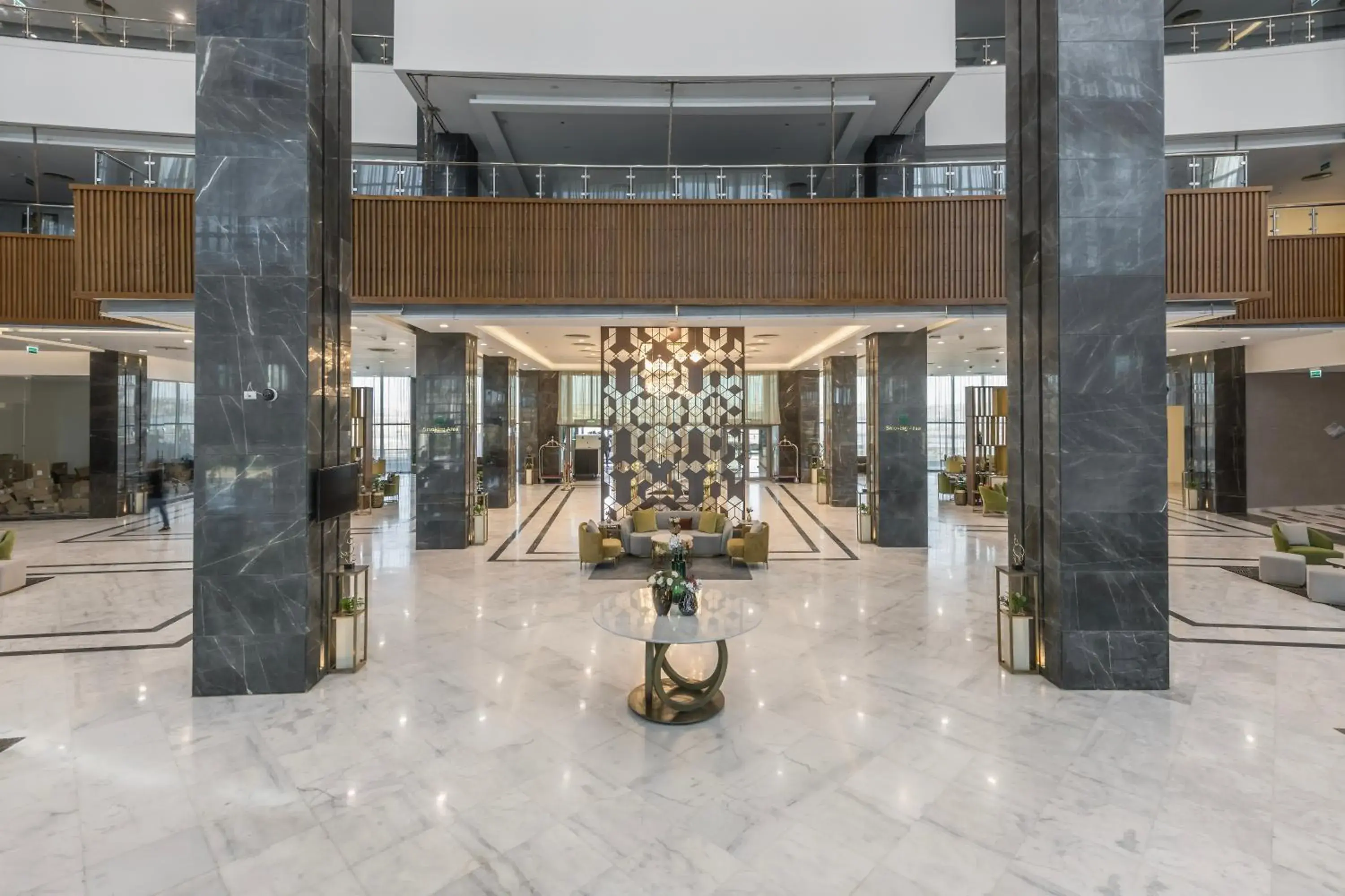 Lobby or reception in Gewan White Beach Resort-New Alamein Lobby or reception in Gewan White Beach Resort-New Alamein