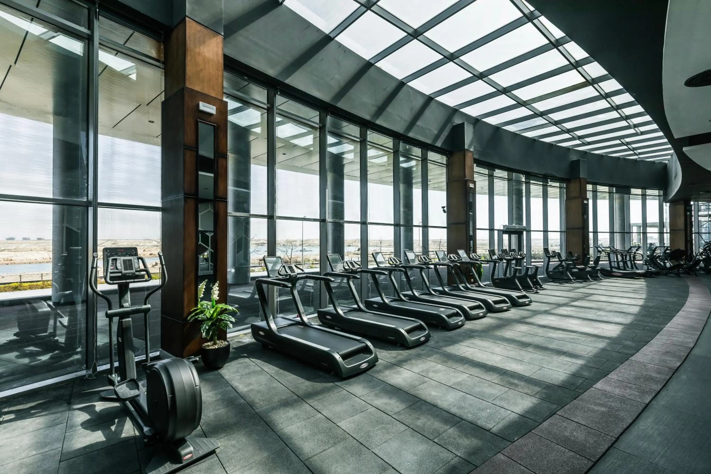 Fitness centre/facilities in Gewan White Beach Resort-New Alamein