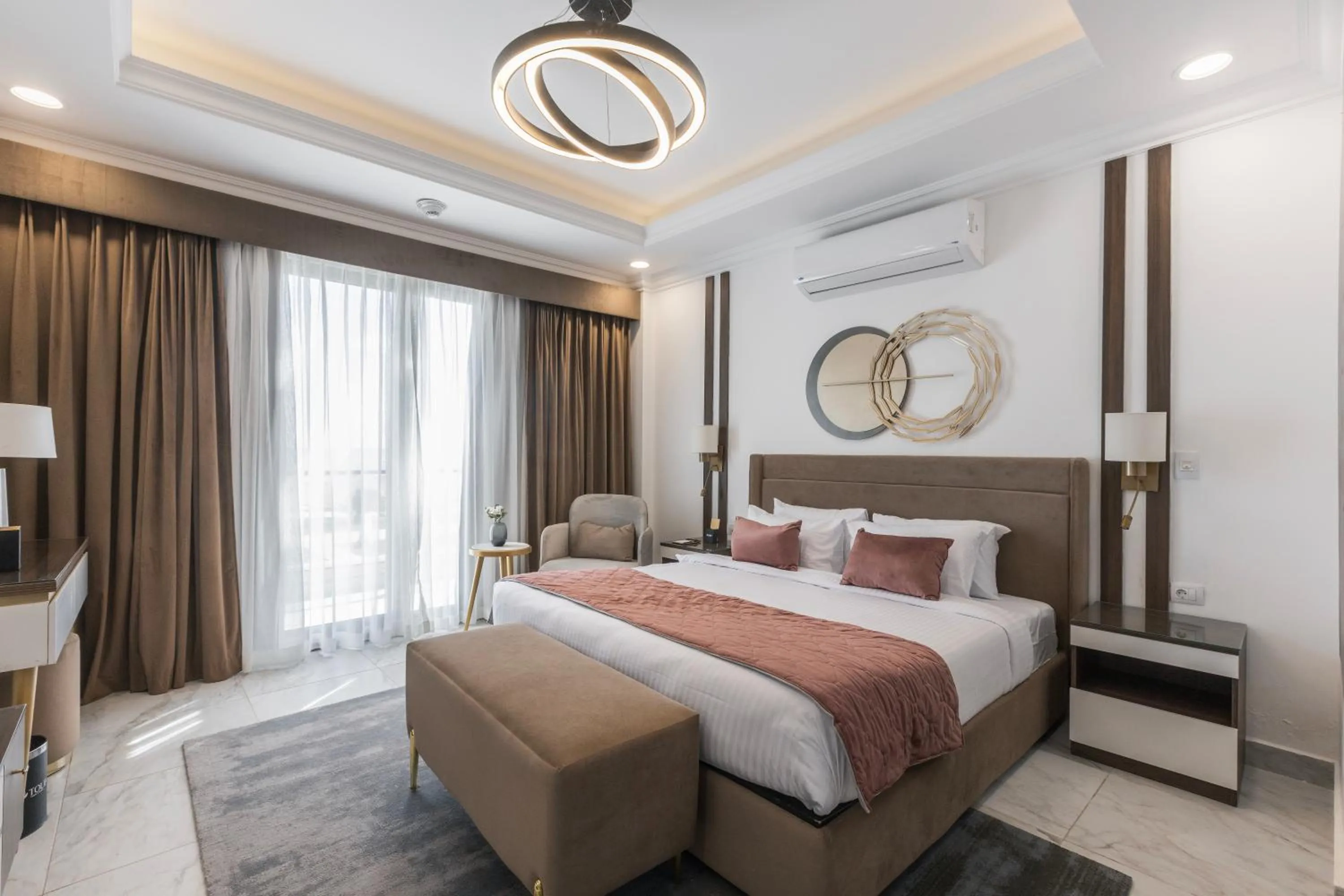 Bed in Gewan White Beach Resort-New Alamein