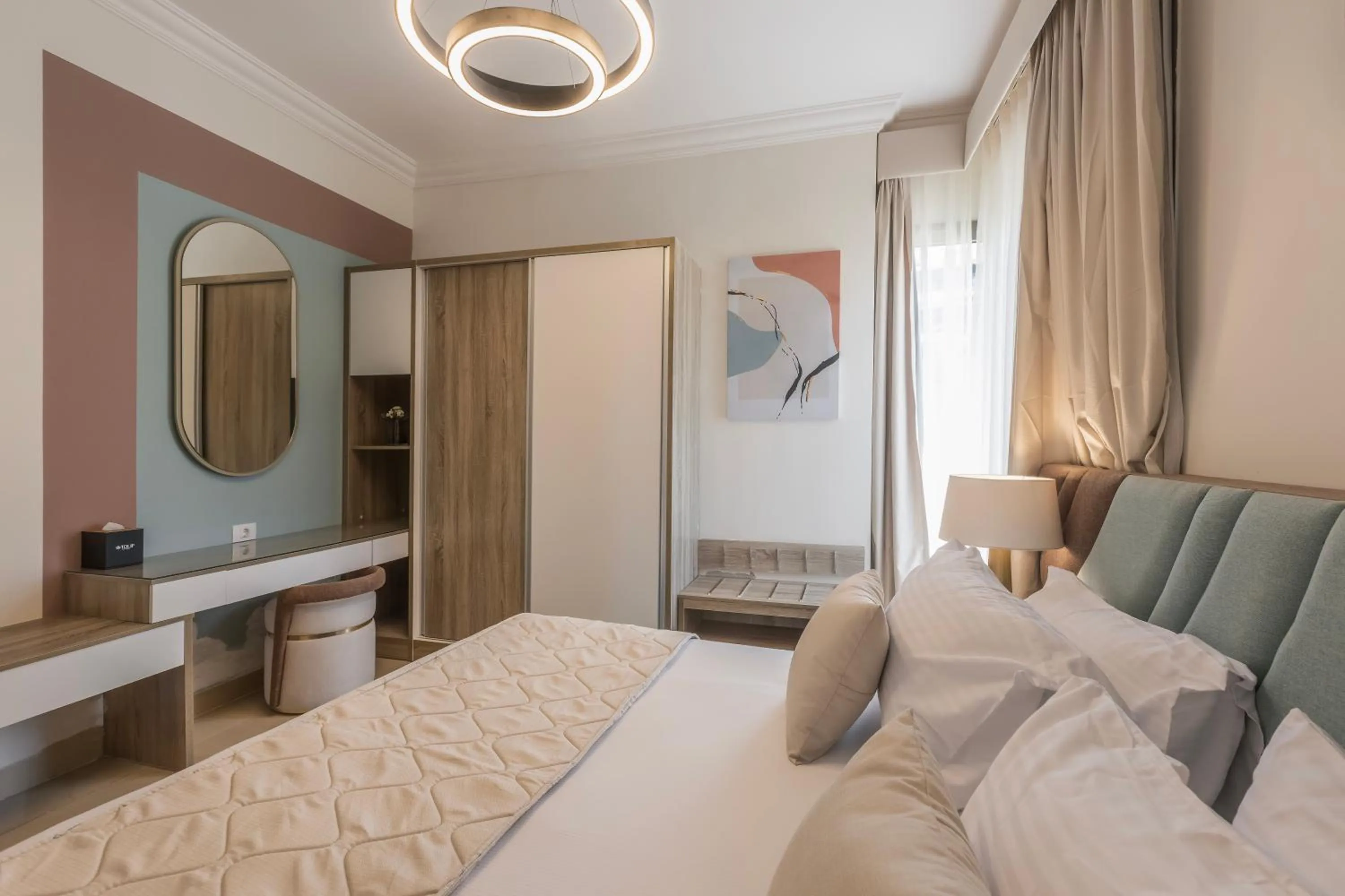 Bed in Gewan White Beach Resort-New Alamein