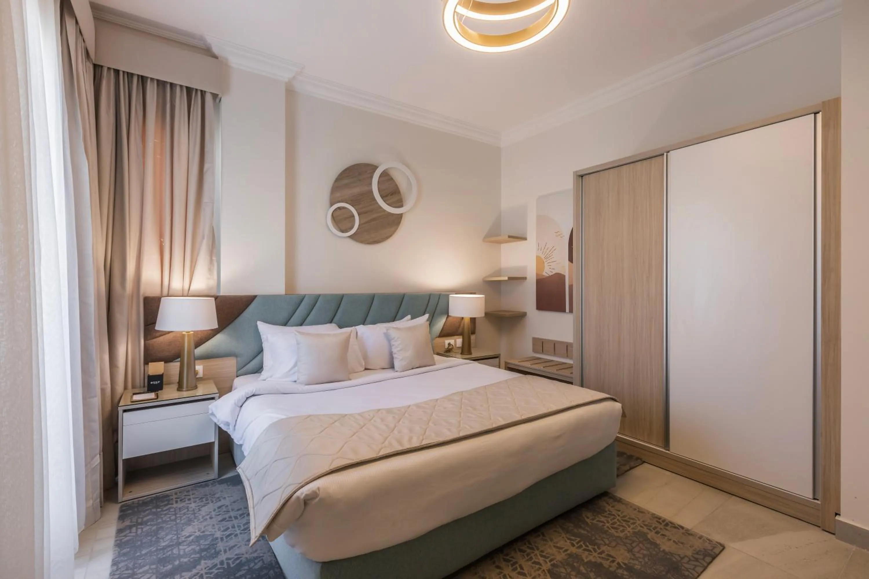 Bed in Gewan White Beach Resort-New Alamein