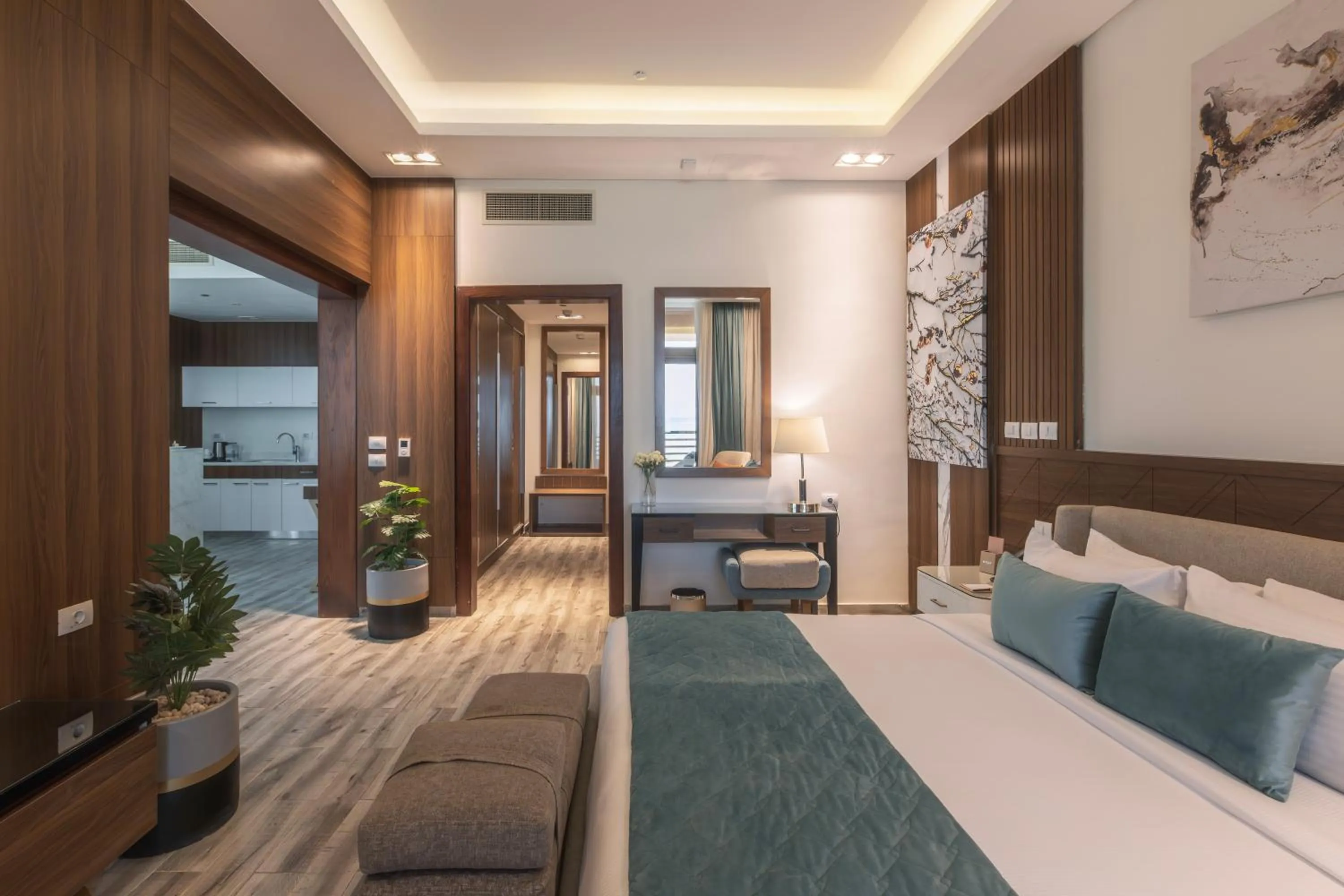 Bed in Gewan White Beach Resort-New Alamein