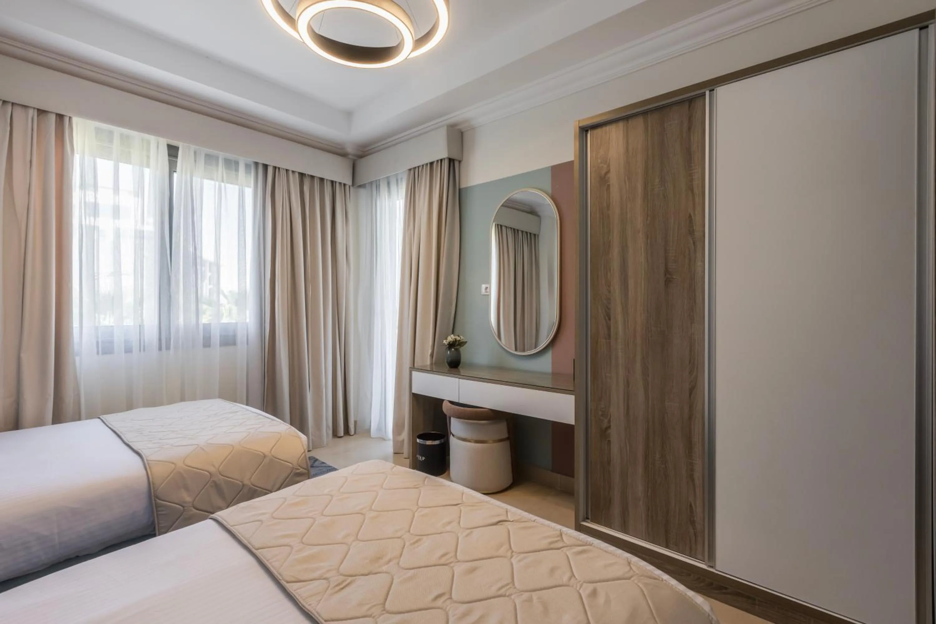 Bed in Gewan White Beach Resort-New Alamein