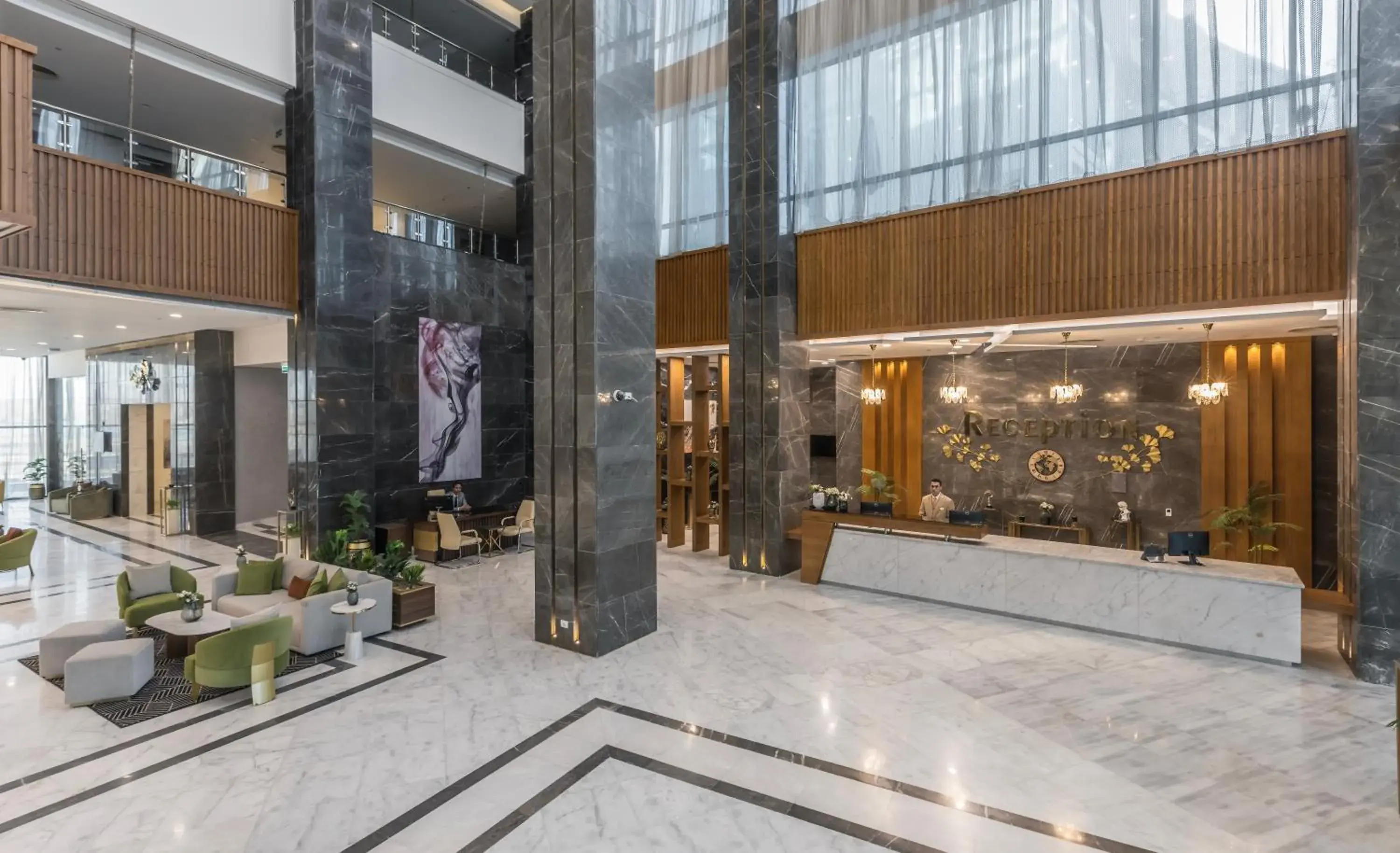 Lobby or reception in Gewan White Beach Resort-New Alamein Lobby or reception in Gewan White Beach Resort-New Alamein