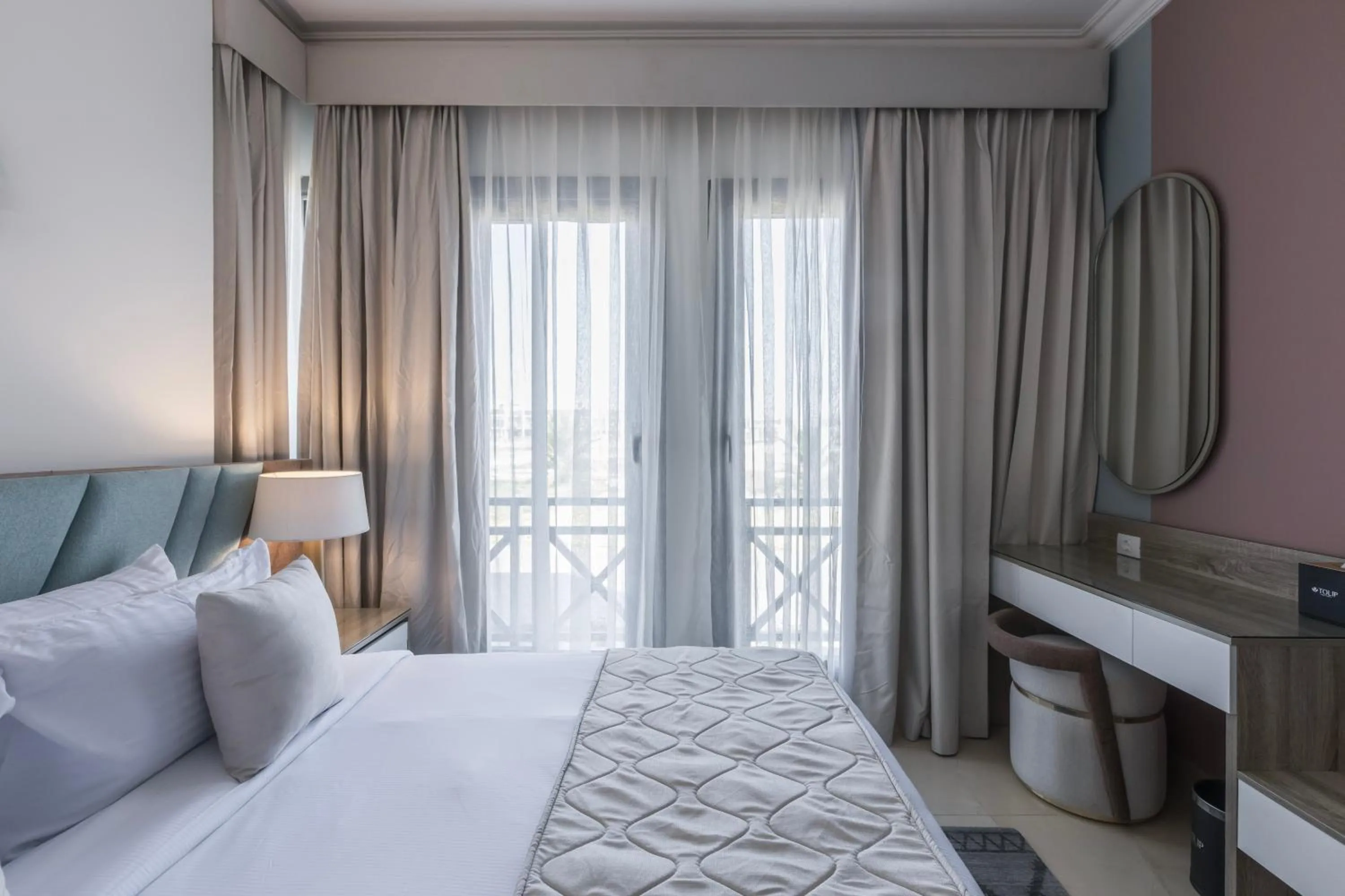 Bed in Gewan White Beach Resort-New Alamein