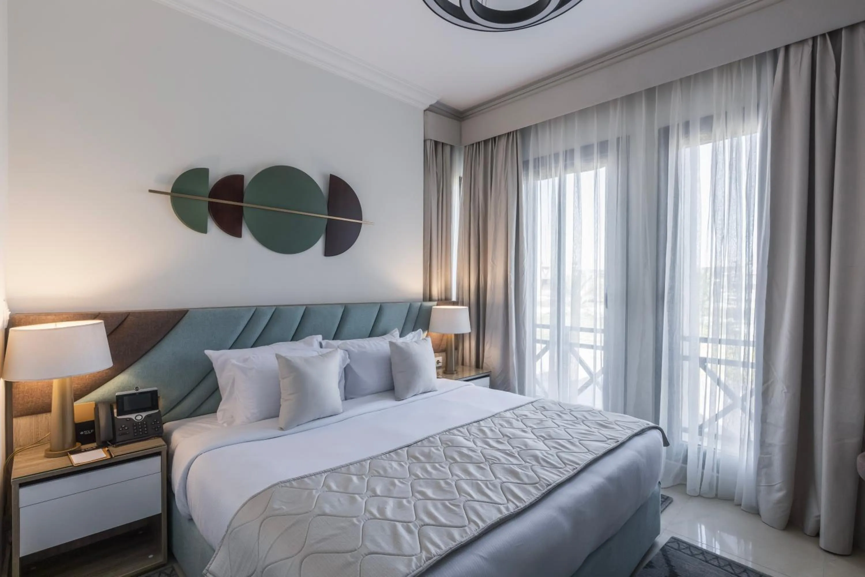 Bed in Gewan White Beach Resort-New Alamein