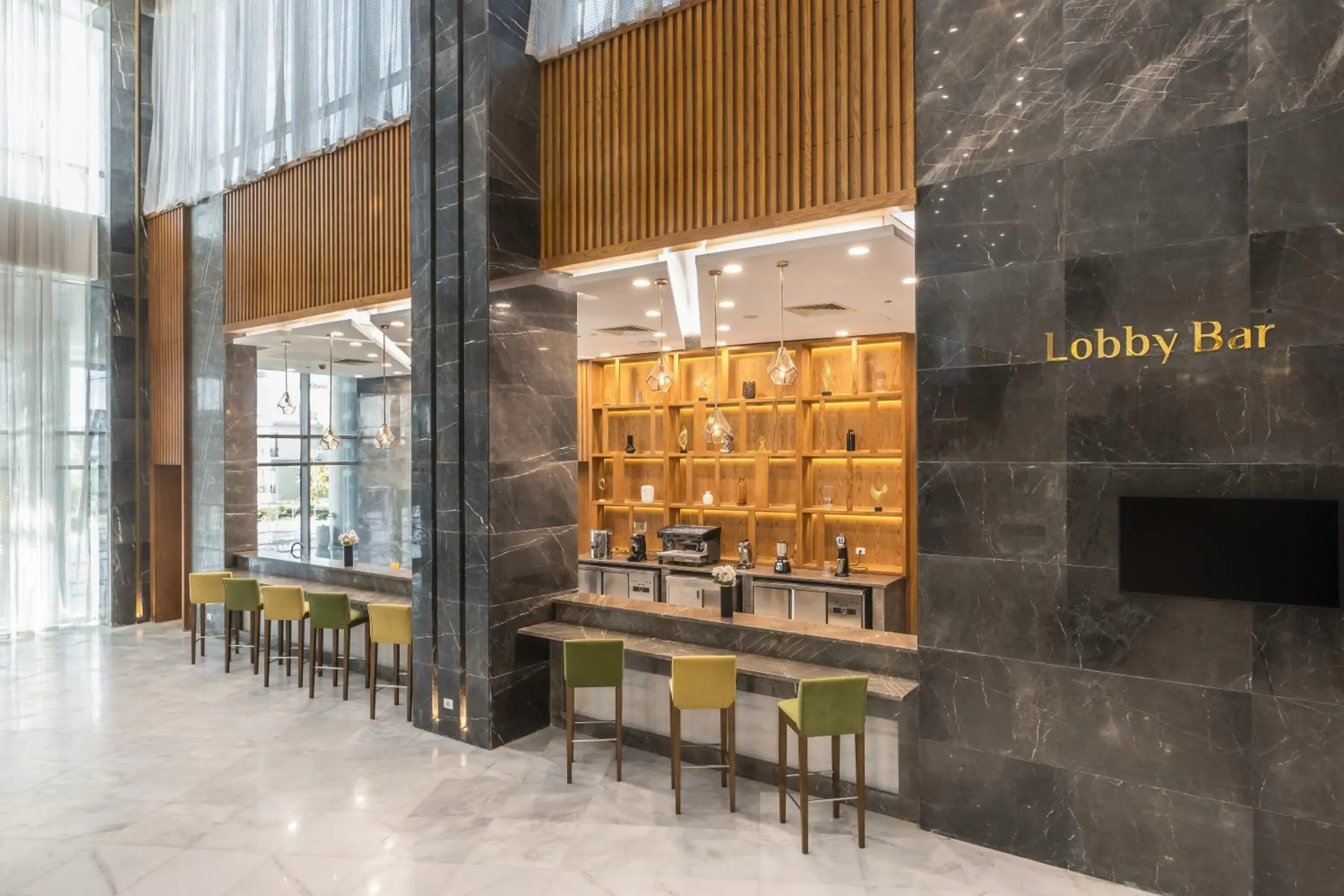 Lounge or bar in Gewan White Beach Resort-New Alamein Lounge or bar in Gewan White Beach Resort-New Alamein