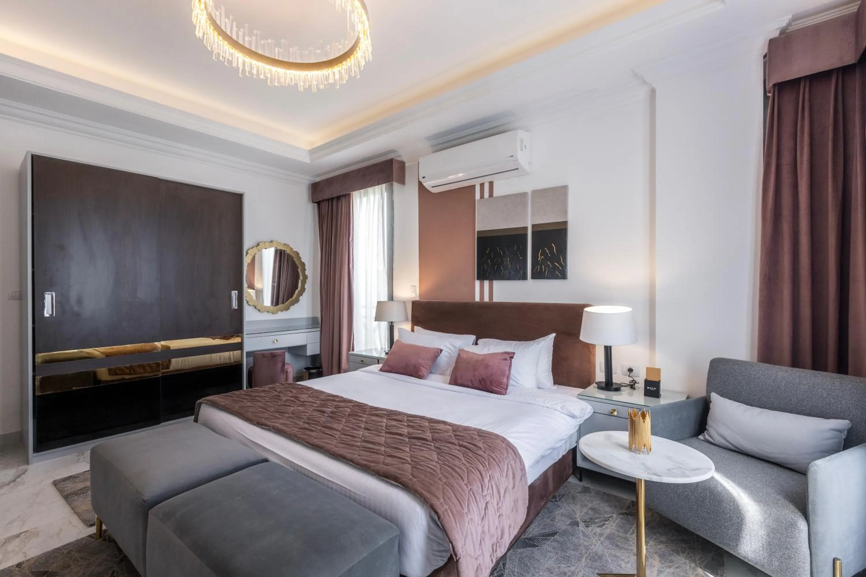 Bed in Gewan White Beach Resort-New Alamein