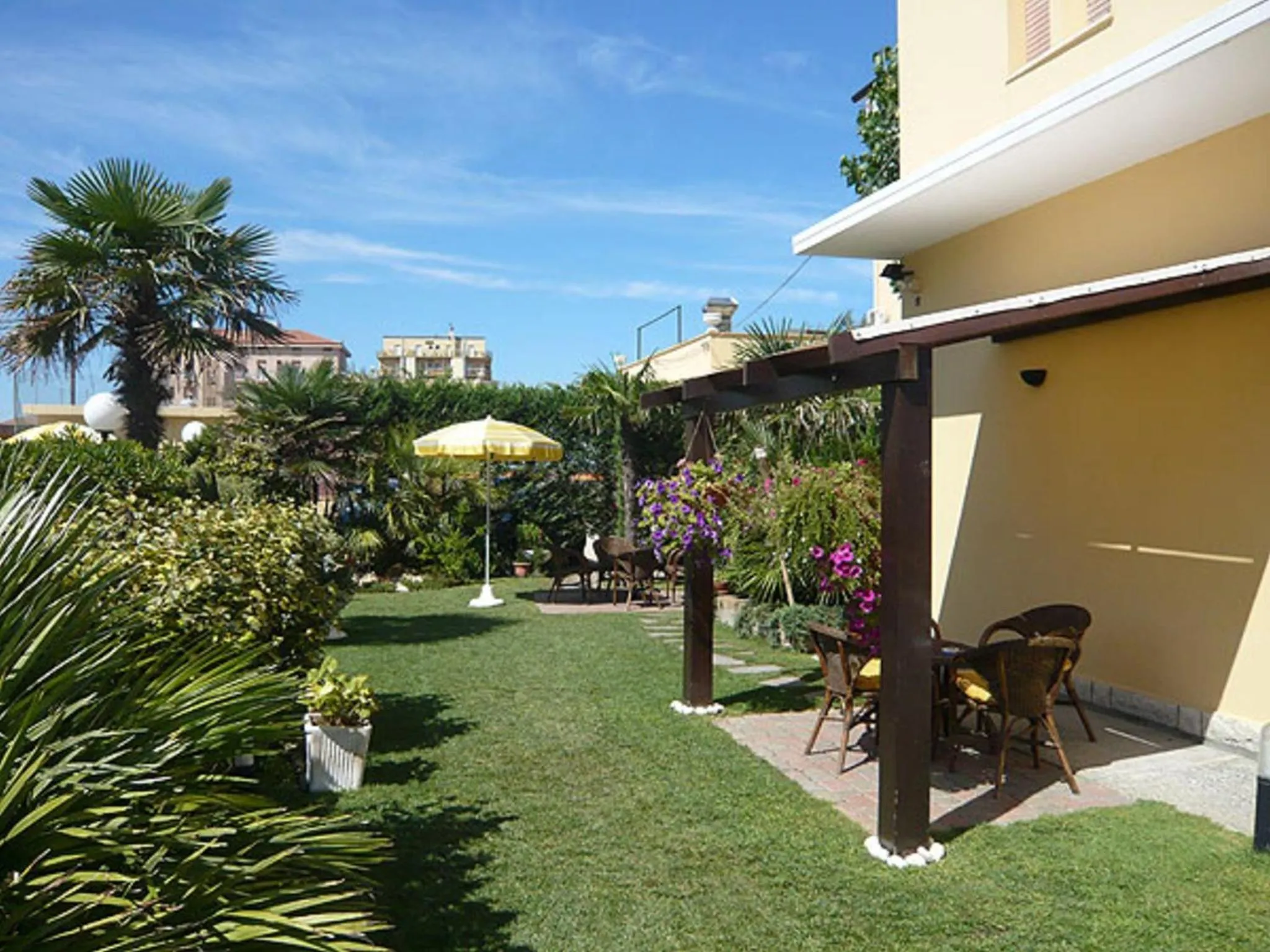 Garden in Hotel Primavera sul mare