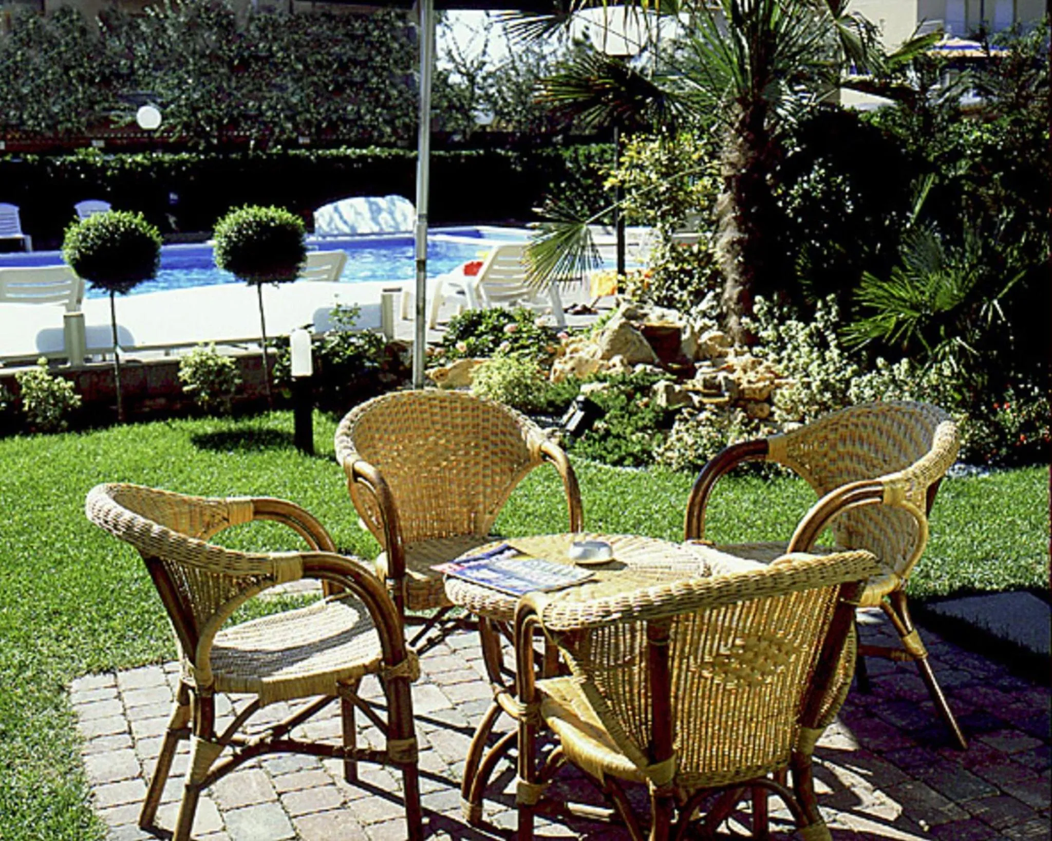 Garden in Hotel Primavera sul mare