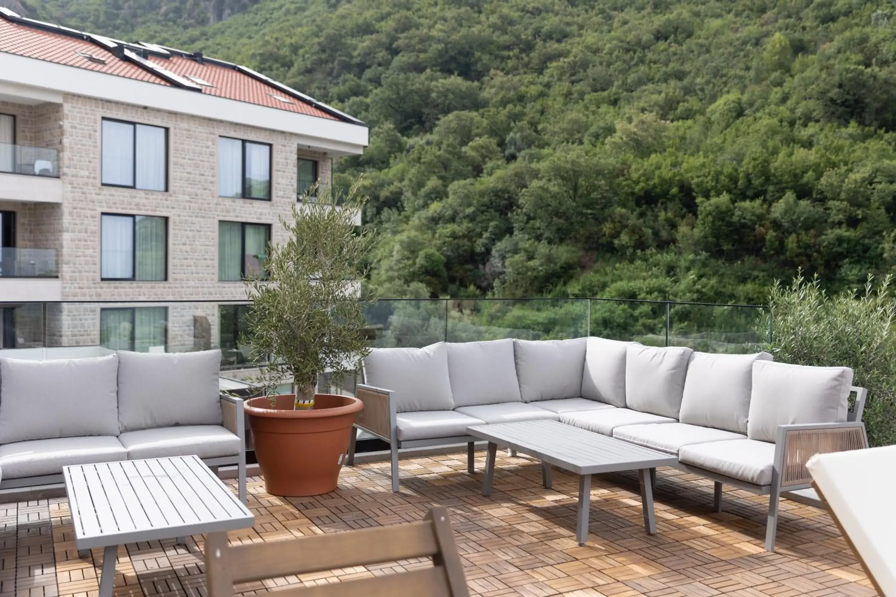 View (from property/room) in Hotel kingStone Budva View (from property/room) in Hotel kingStone Budva