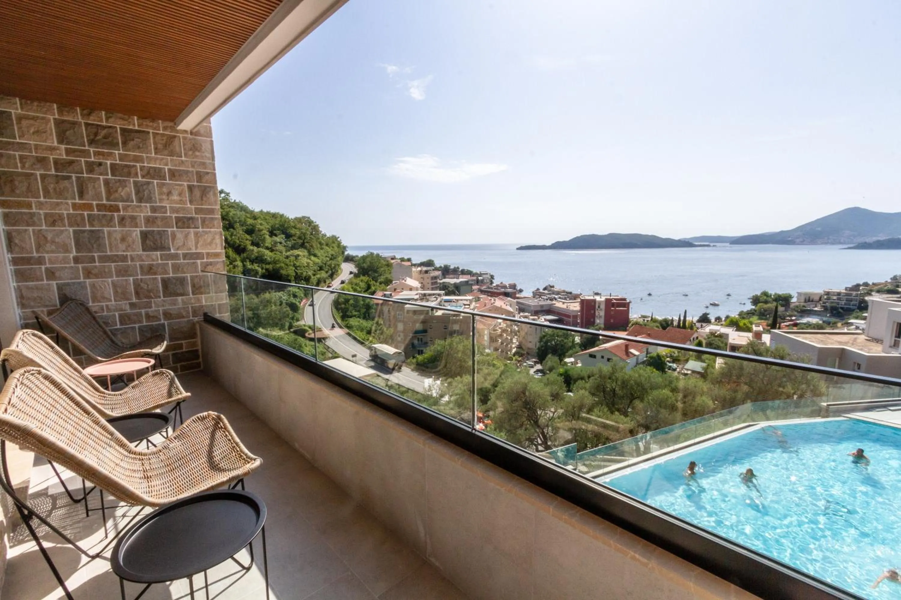 Balcony/Terrace in Regent Resort Budva