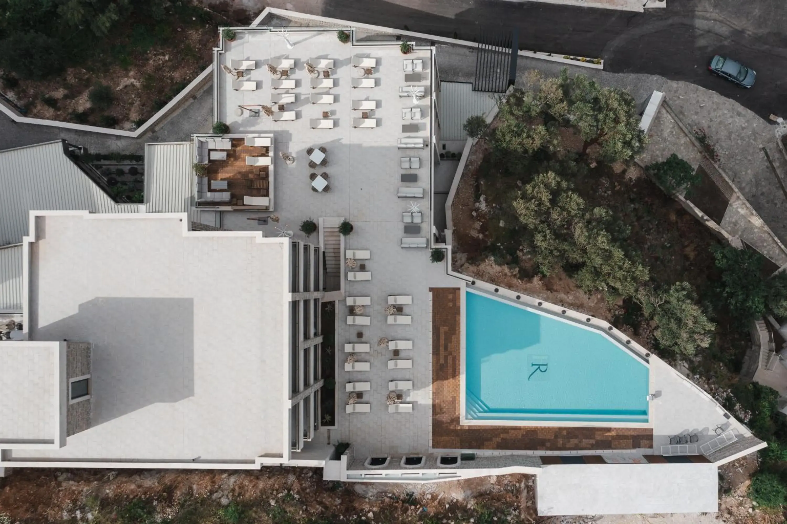 Property building in Hotel kingStone Budva Property building in Hotel kingStone Budva