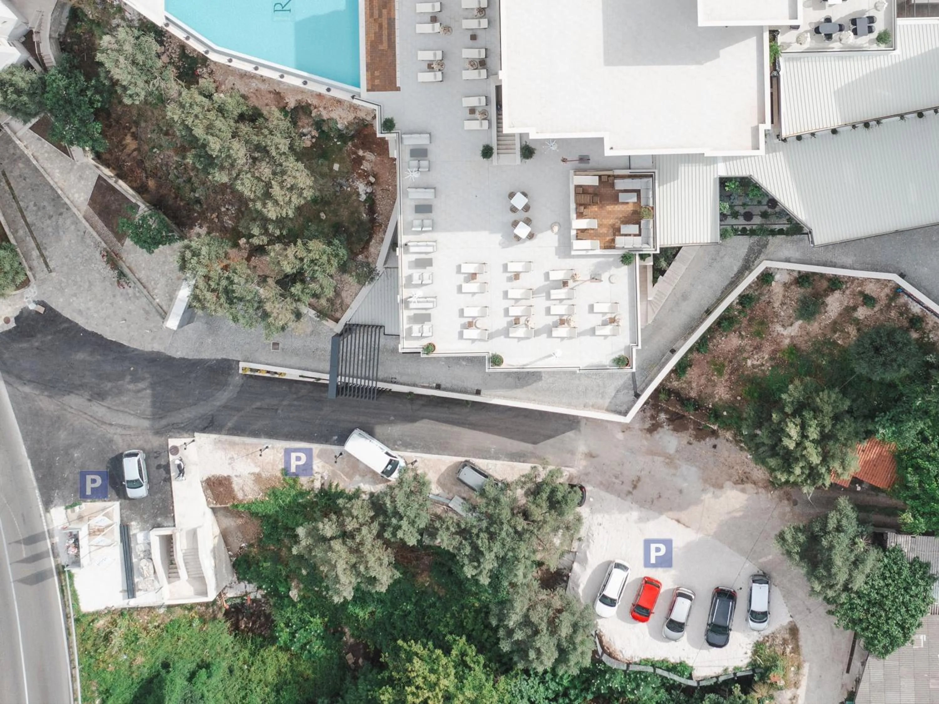 Property building in Regent Resort Budva