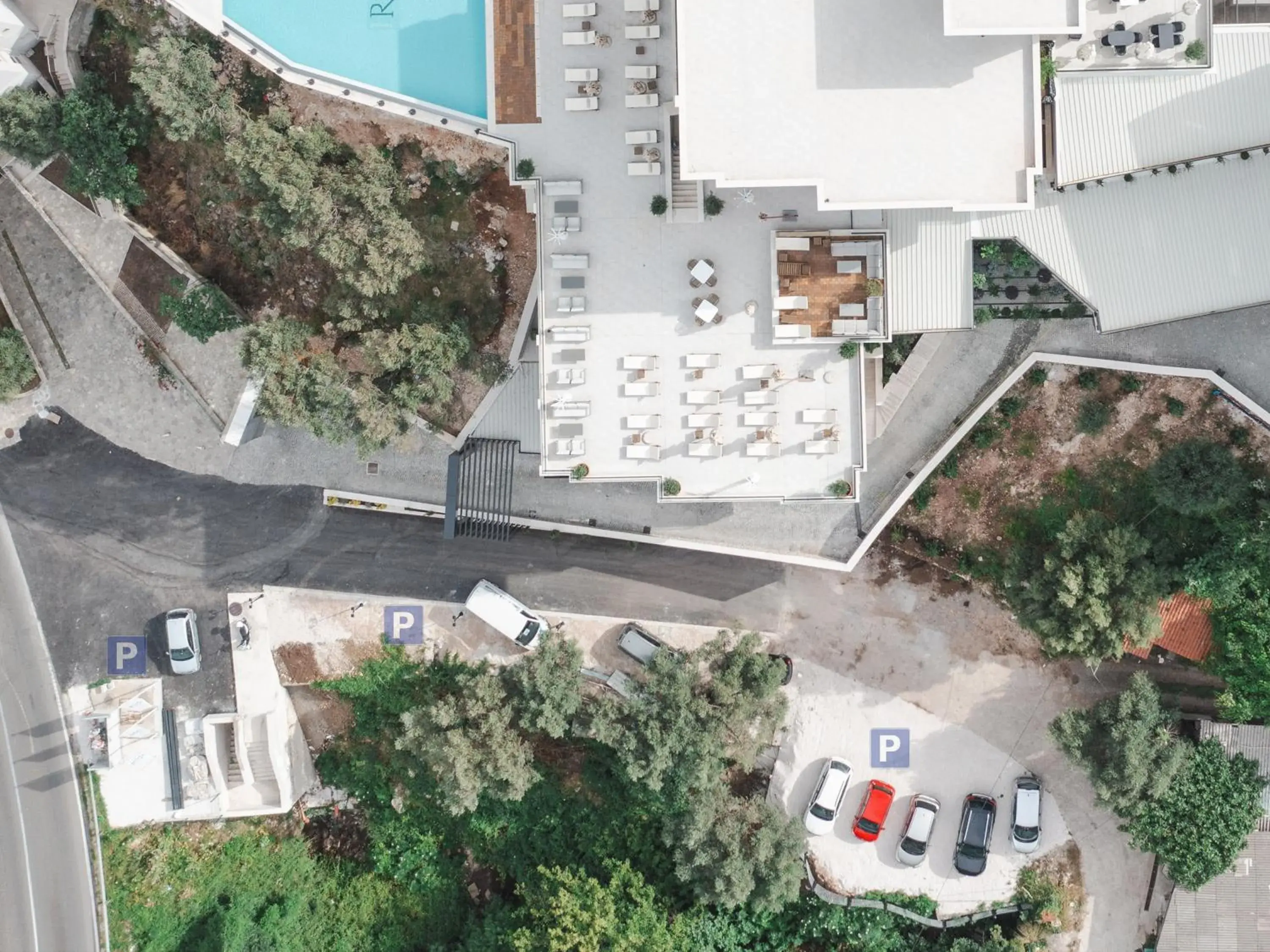 Property building in Hotel kingStone Budva Property building in Hotel kingStone Budva