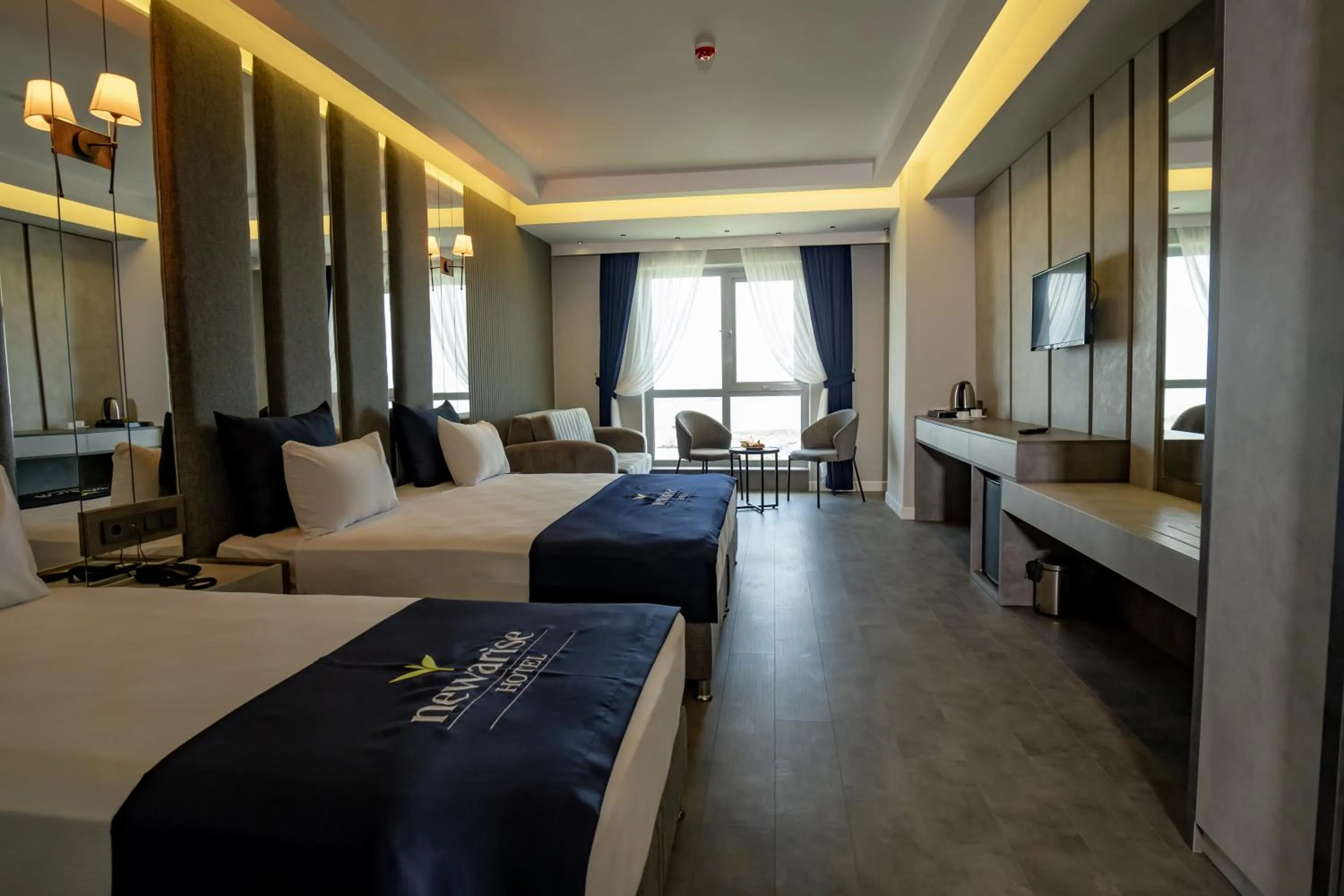 Bed in Newarise Hotel