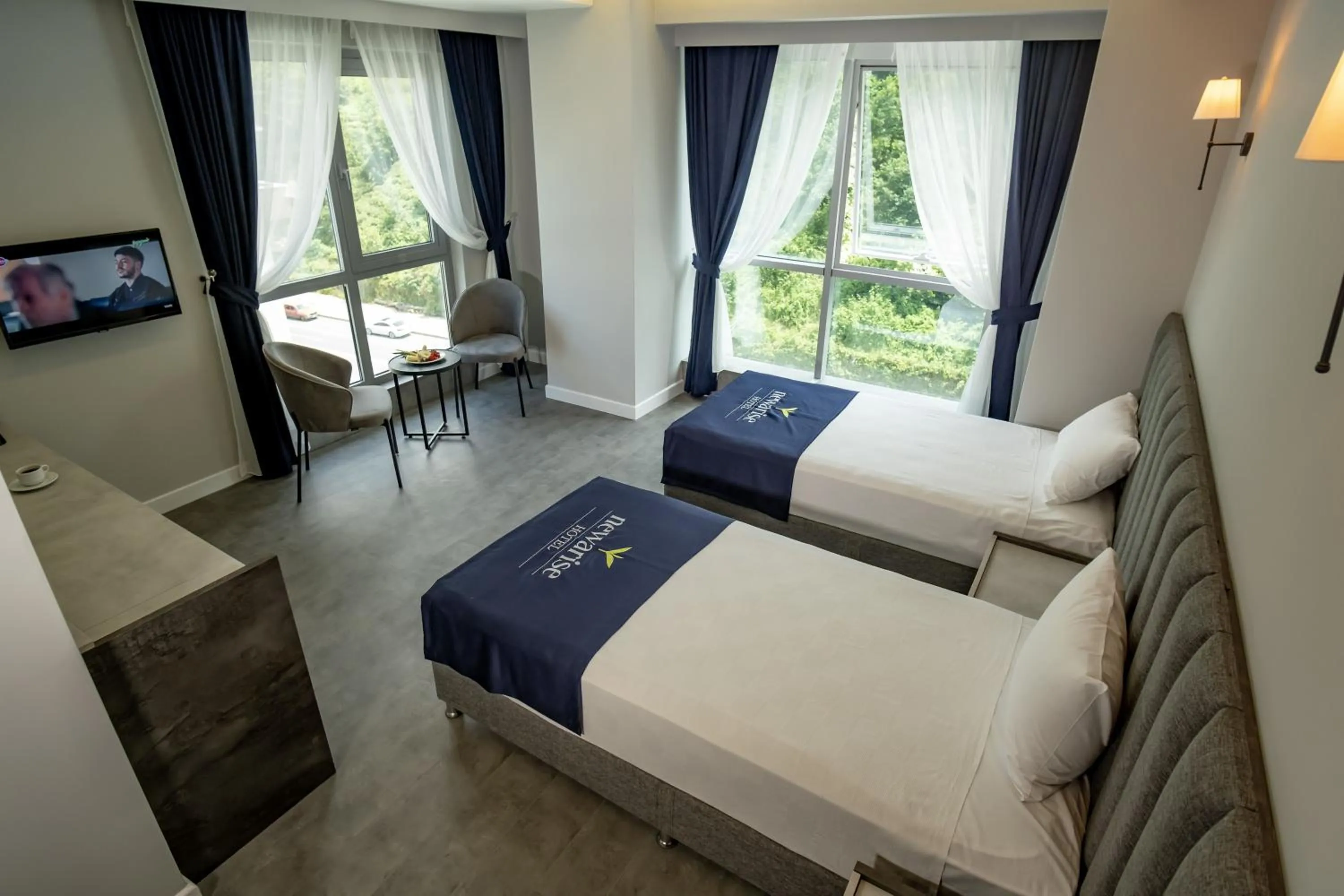 Bed in Newarise Hotel