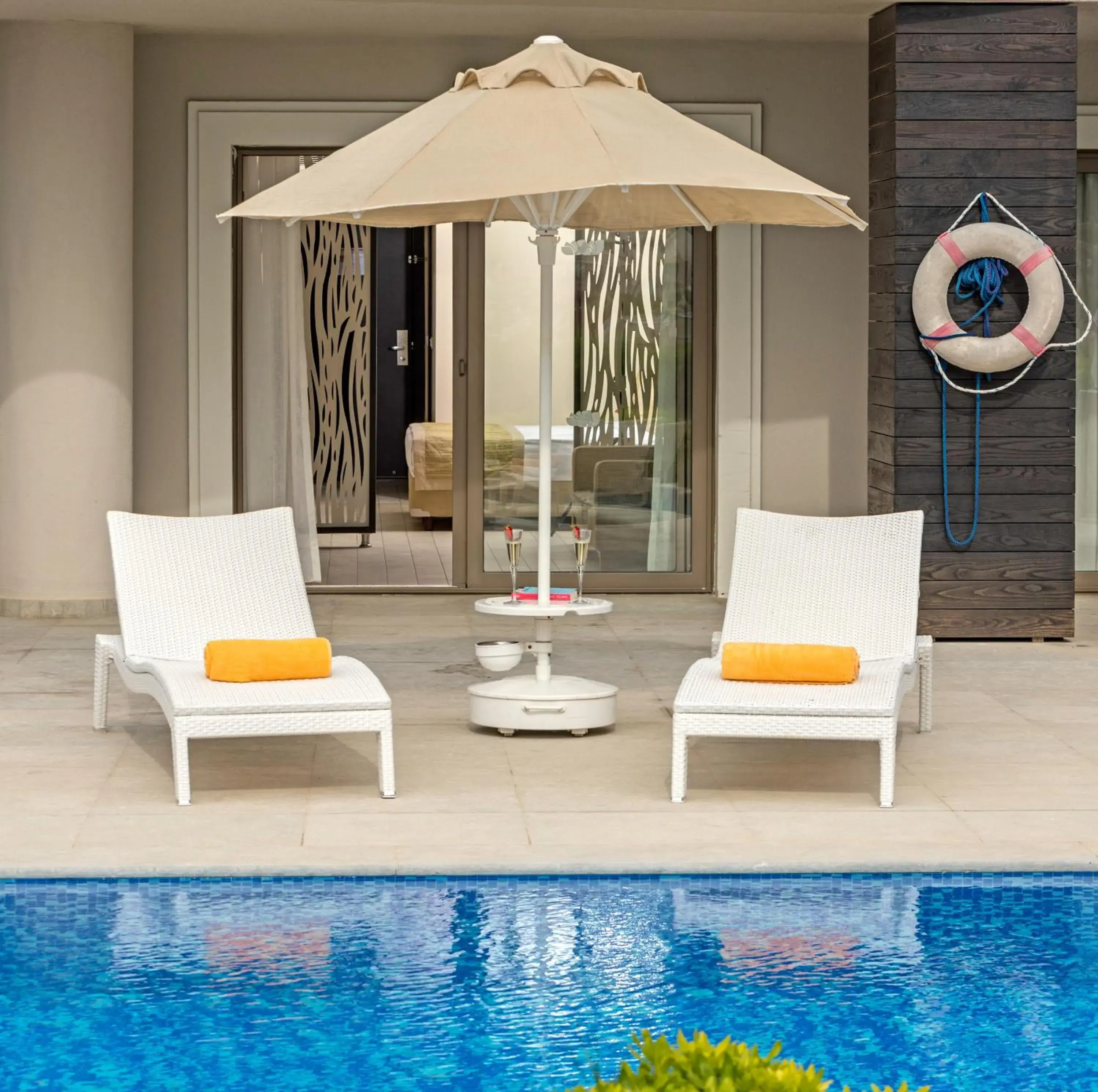 Pool view in My Ella Bodrum Resort & Spa Pool view in My Ella Bodrum Resort & Spa