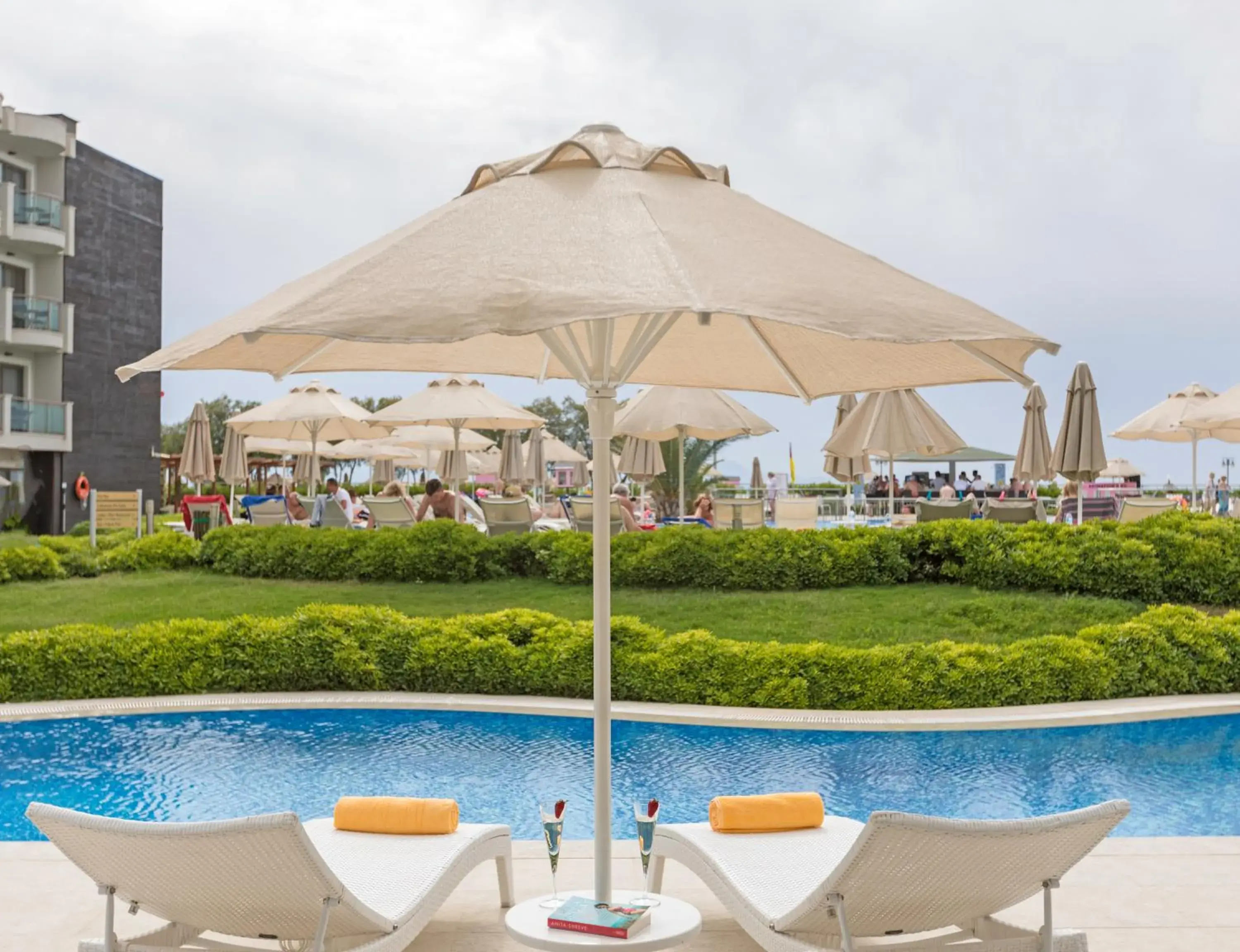 Pool view in My Ella Bodrum Resort & Spa Pool view in My Ella Bodrum Resort & Spa