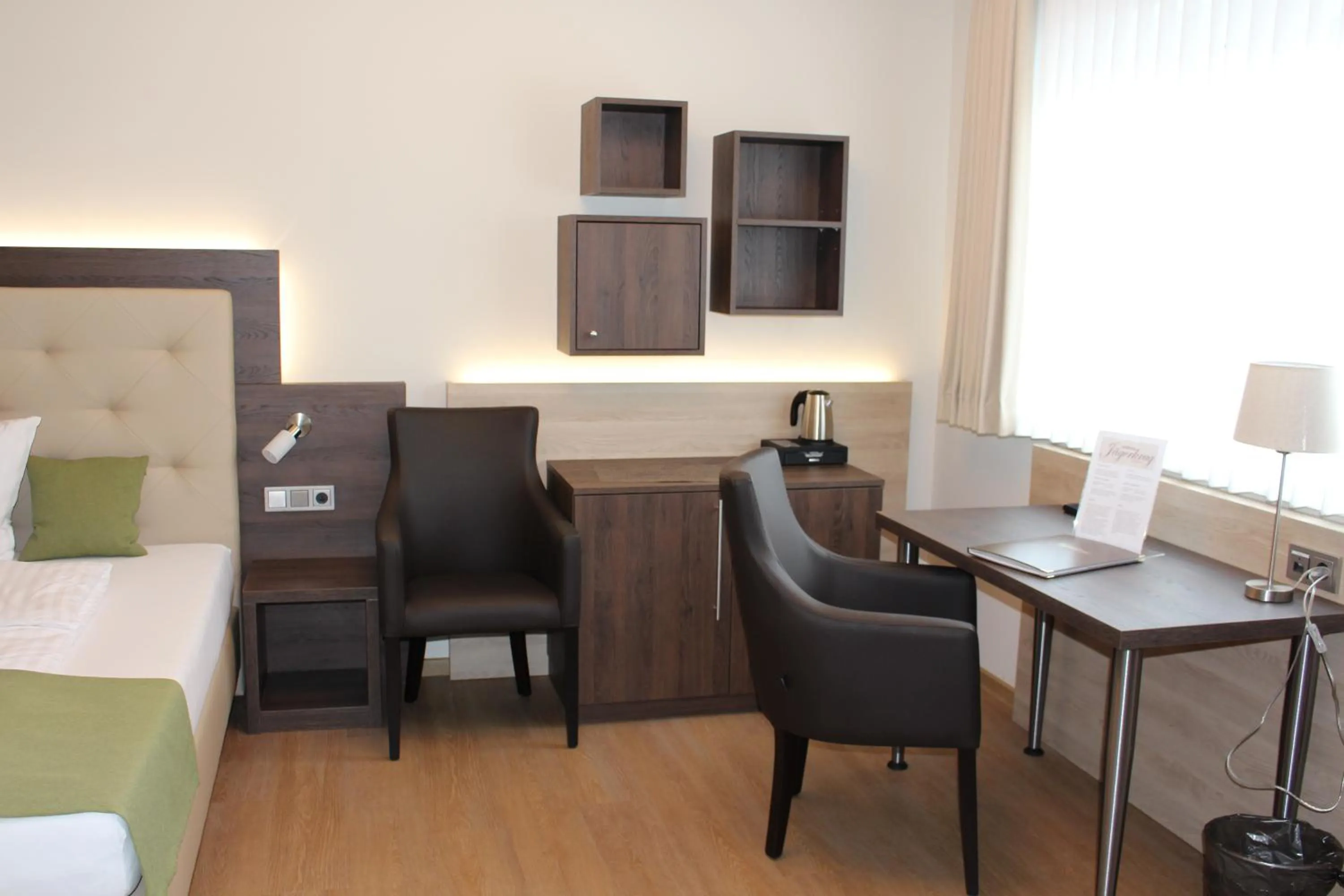 Seating area, Bed in Landhaus Jägerkrug