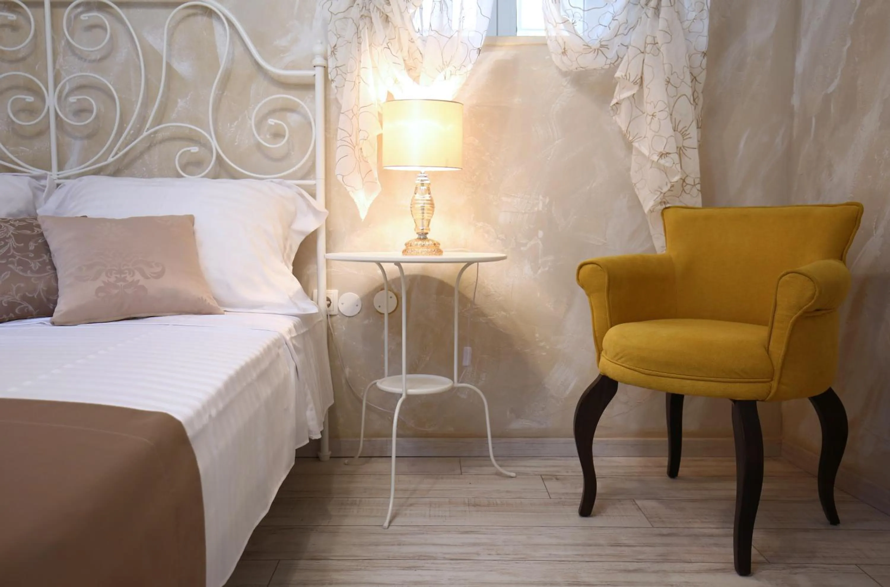 Bed in Luxury Lidija Rooms