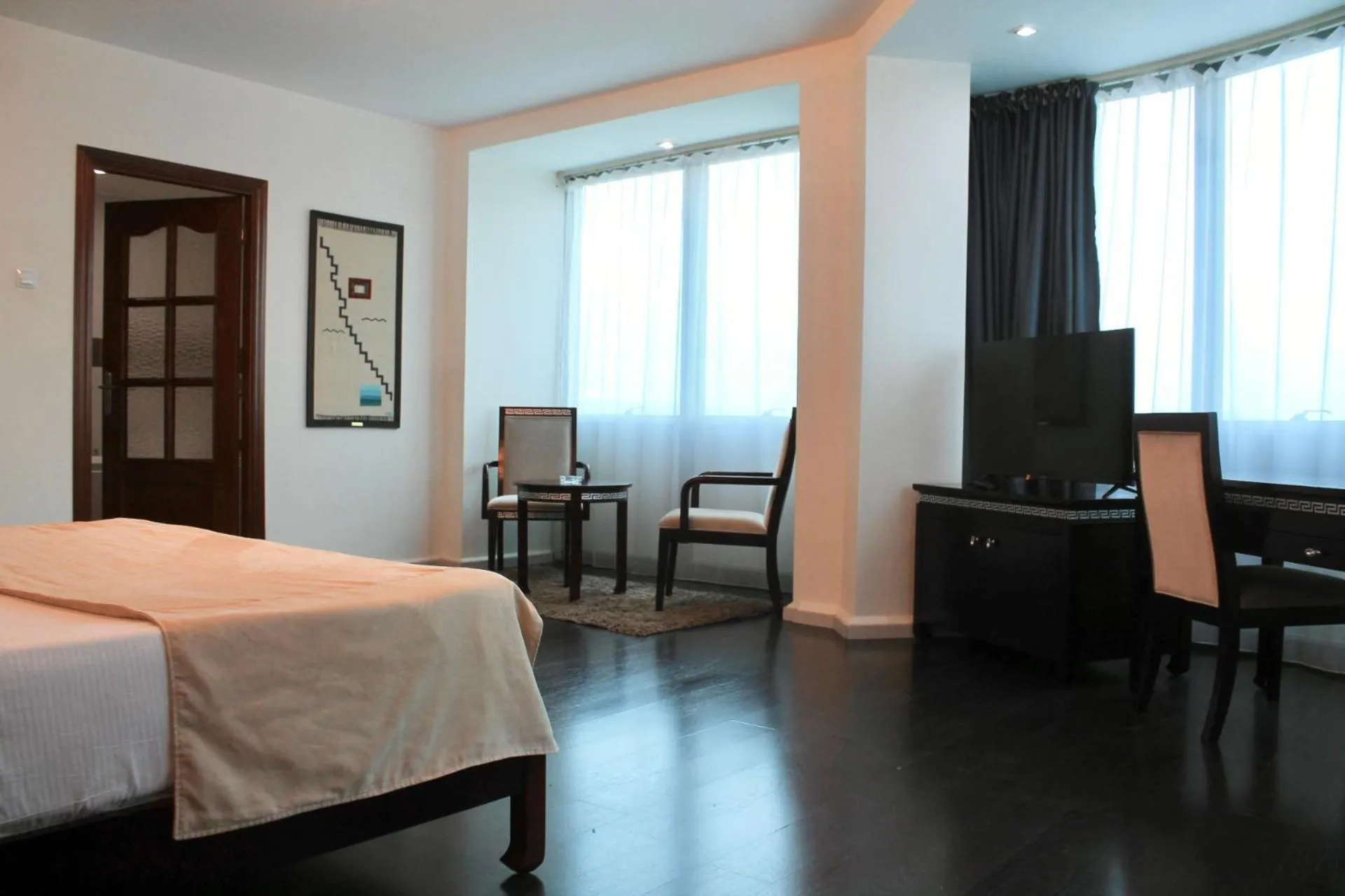 Bed in PALACE APPART HOTEL