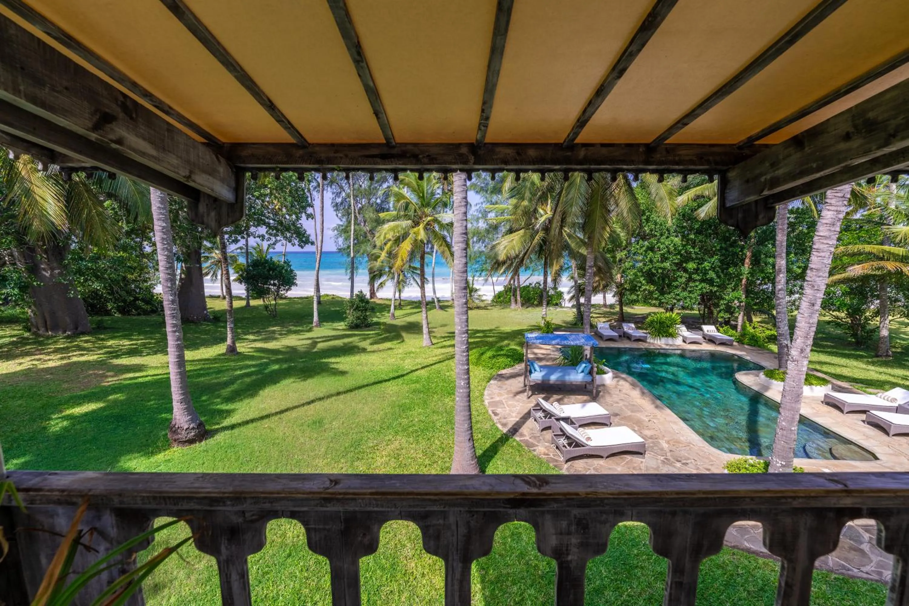 Garden view in Nomad Beach Resort