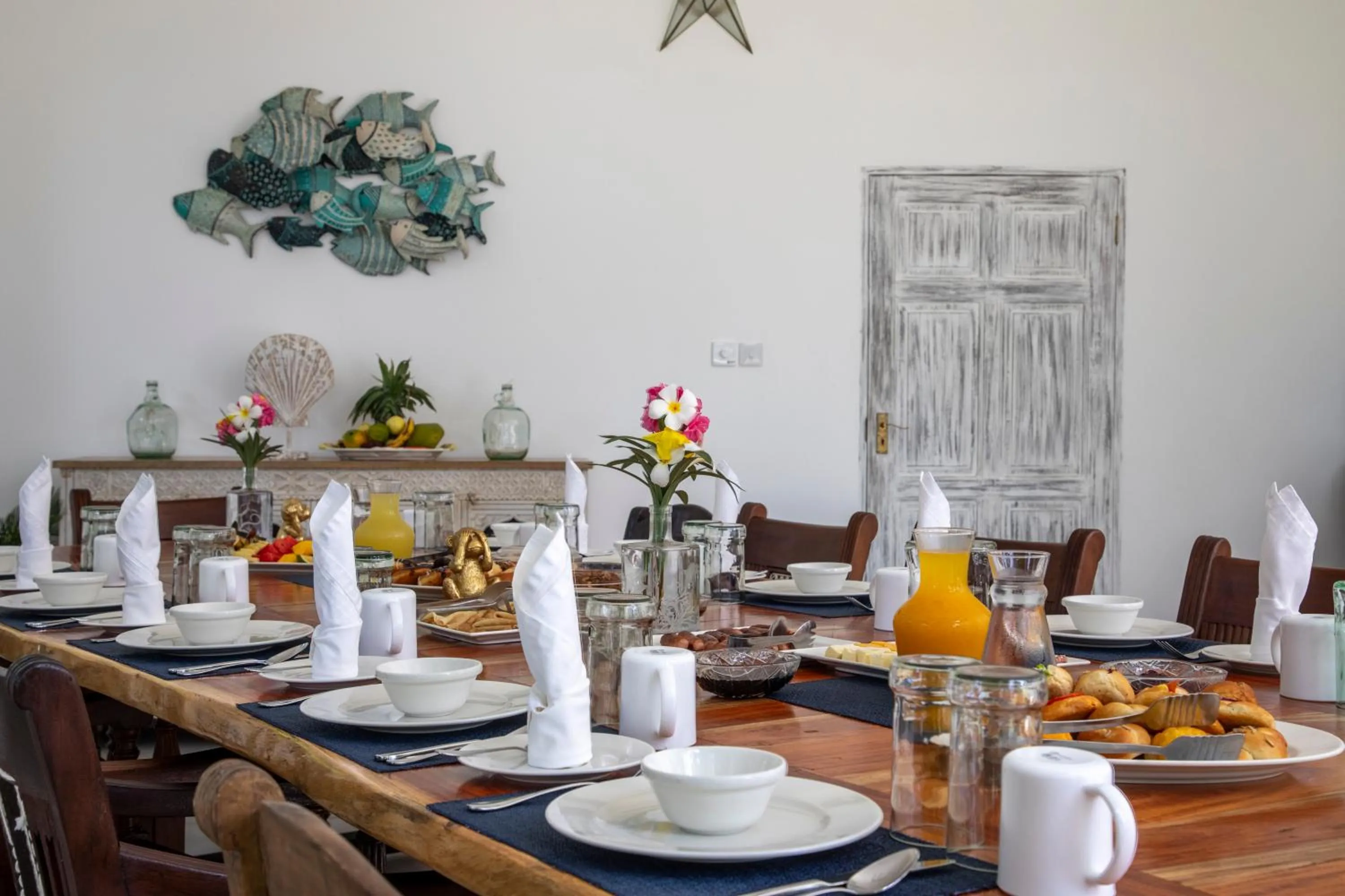 Dining area in Nomad Beach Resort