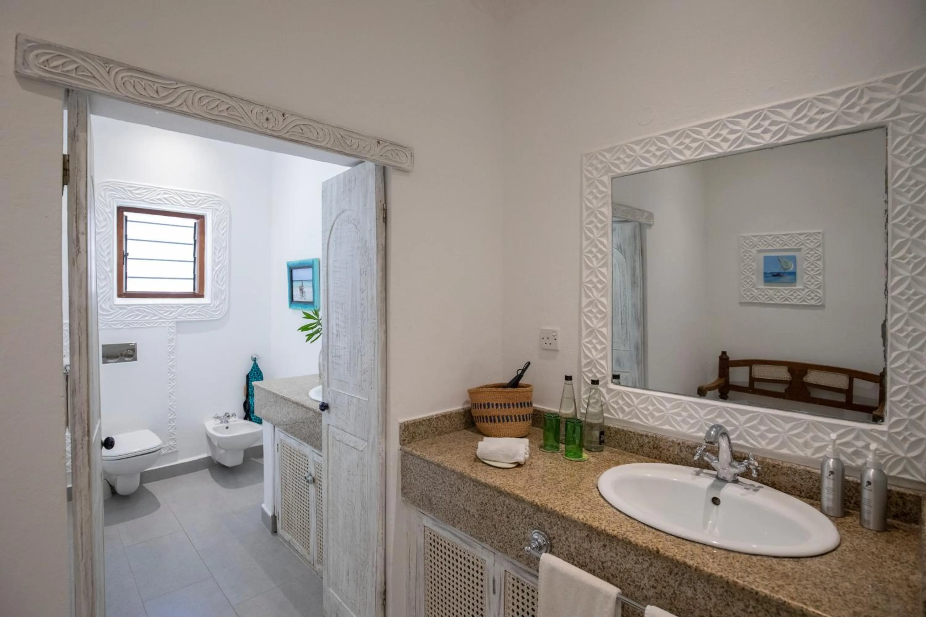 Toilet in Nomad Beach Resort