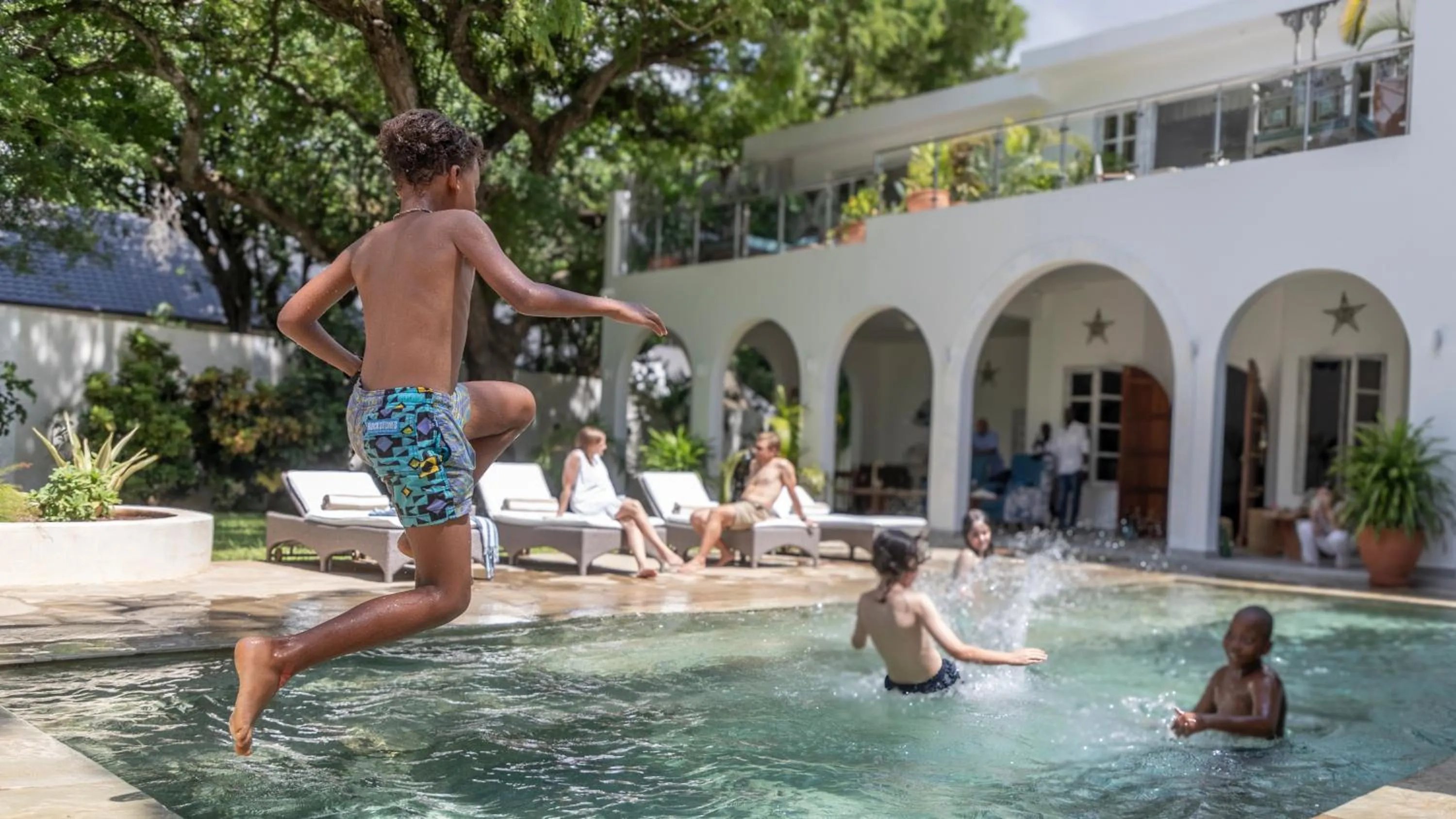 Swimming pool in Nomad Beach Resort