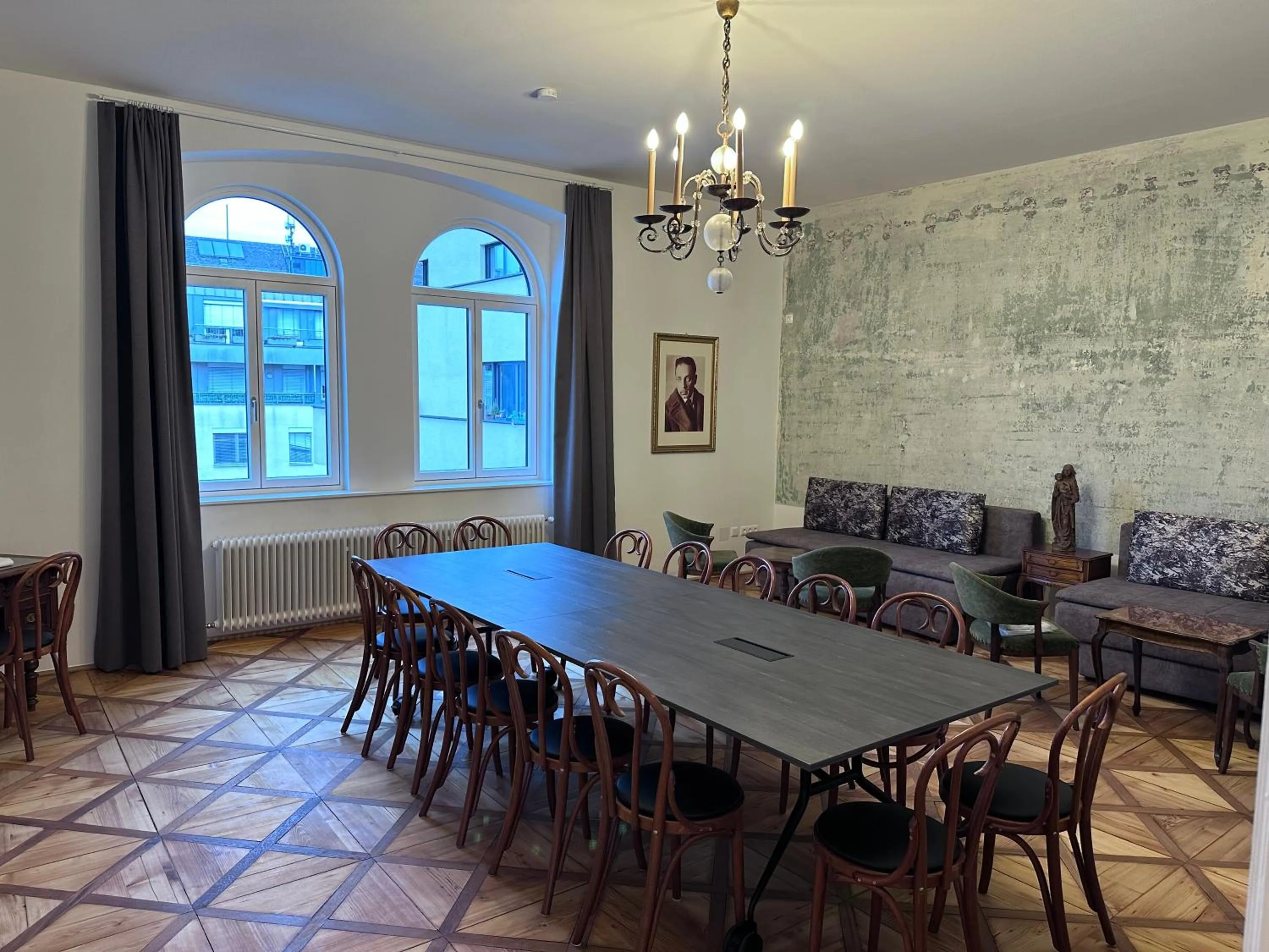 Living room in Rilke Apartments