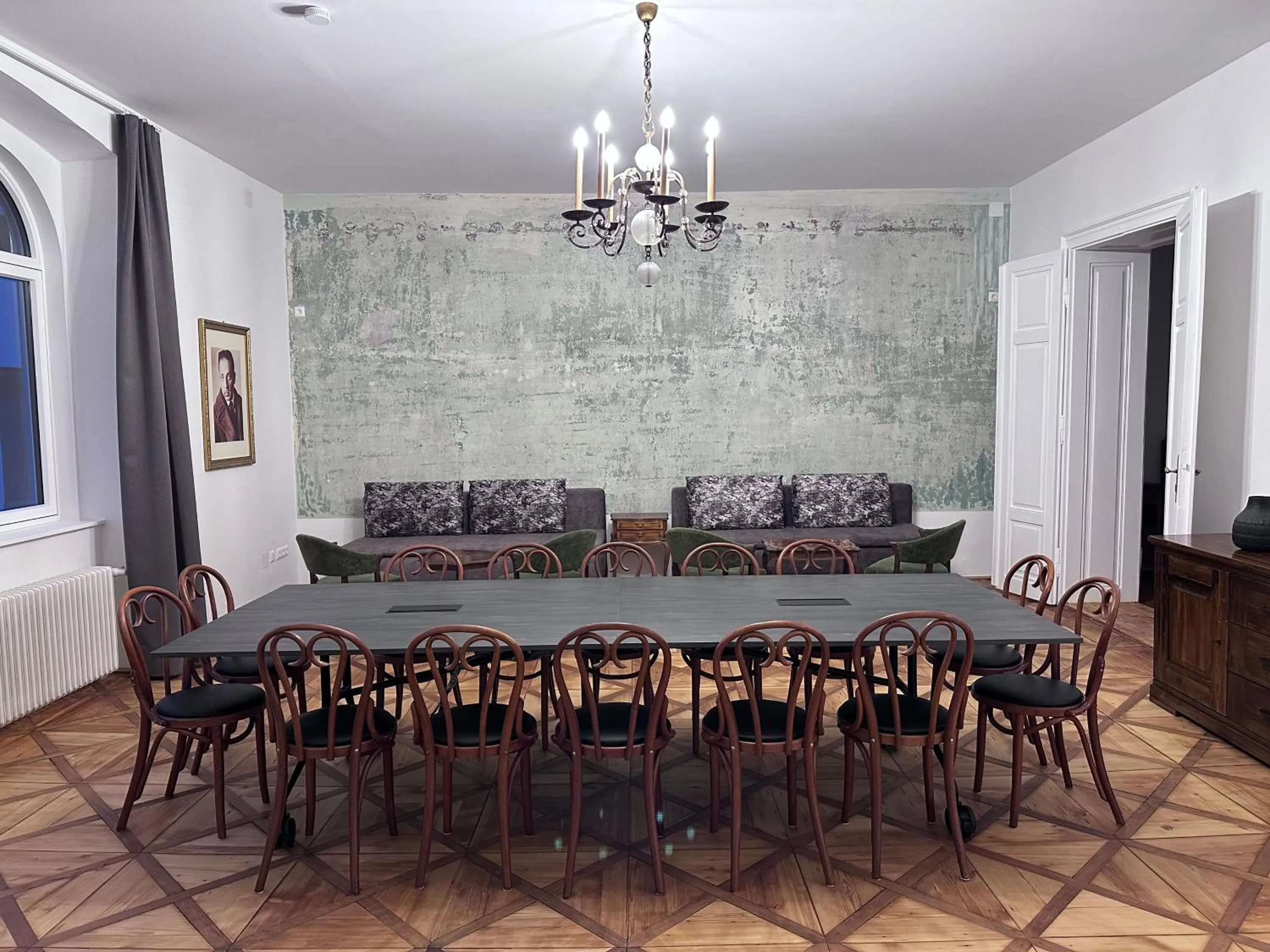 Living room in Rilke Apartments