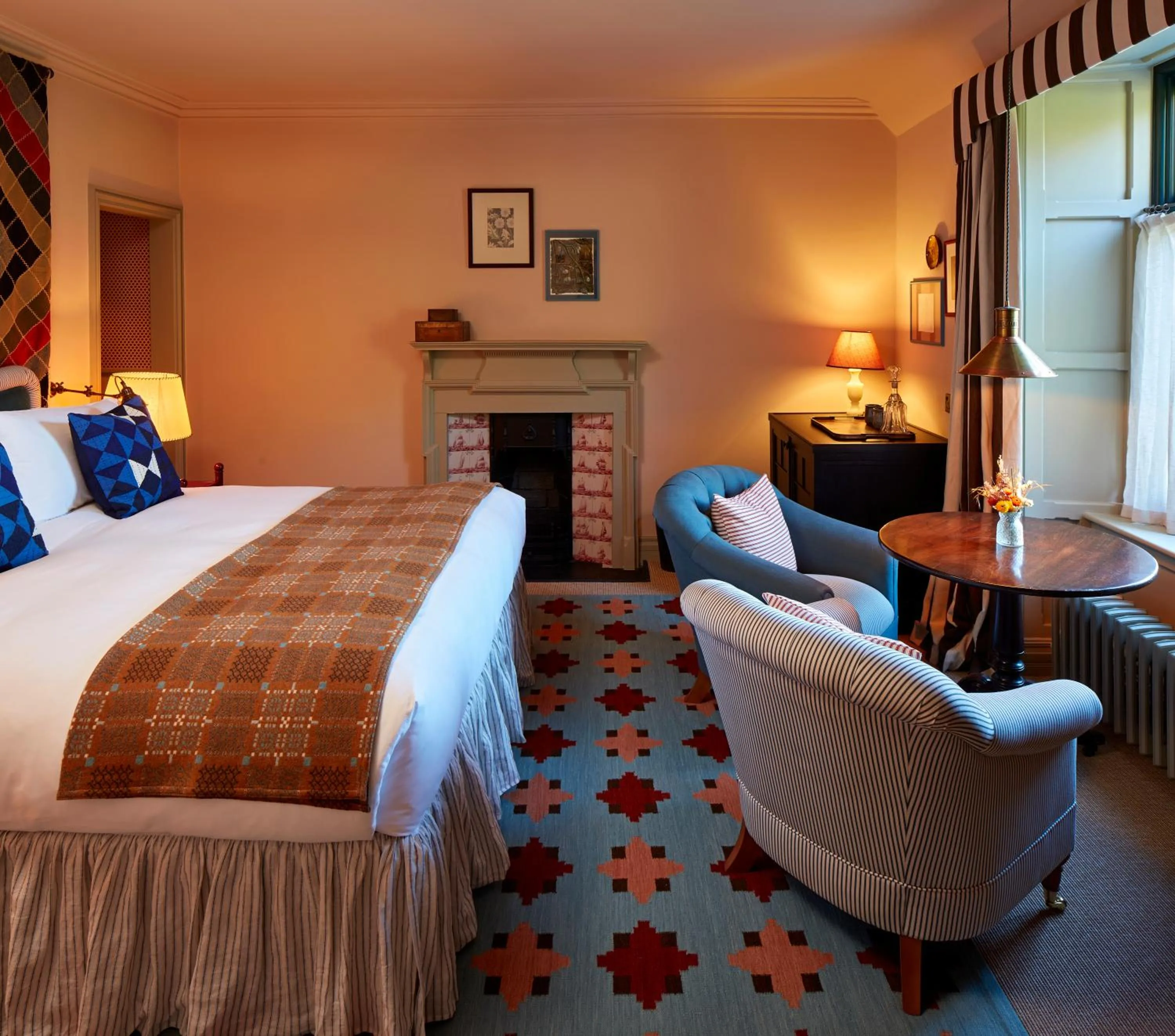 Bed in Penmaenuchaf Hotel