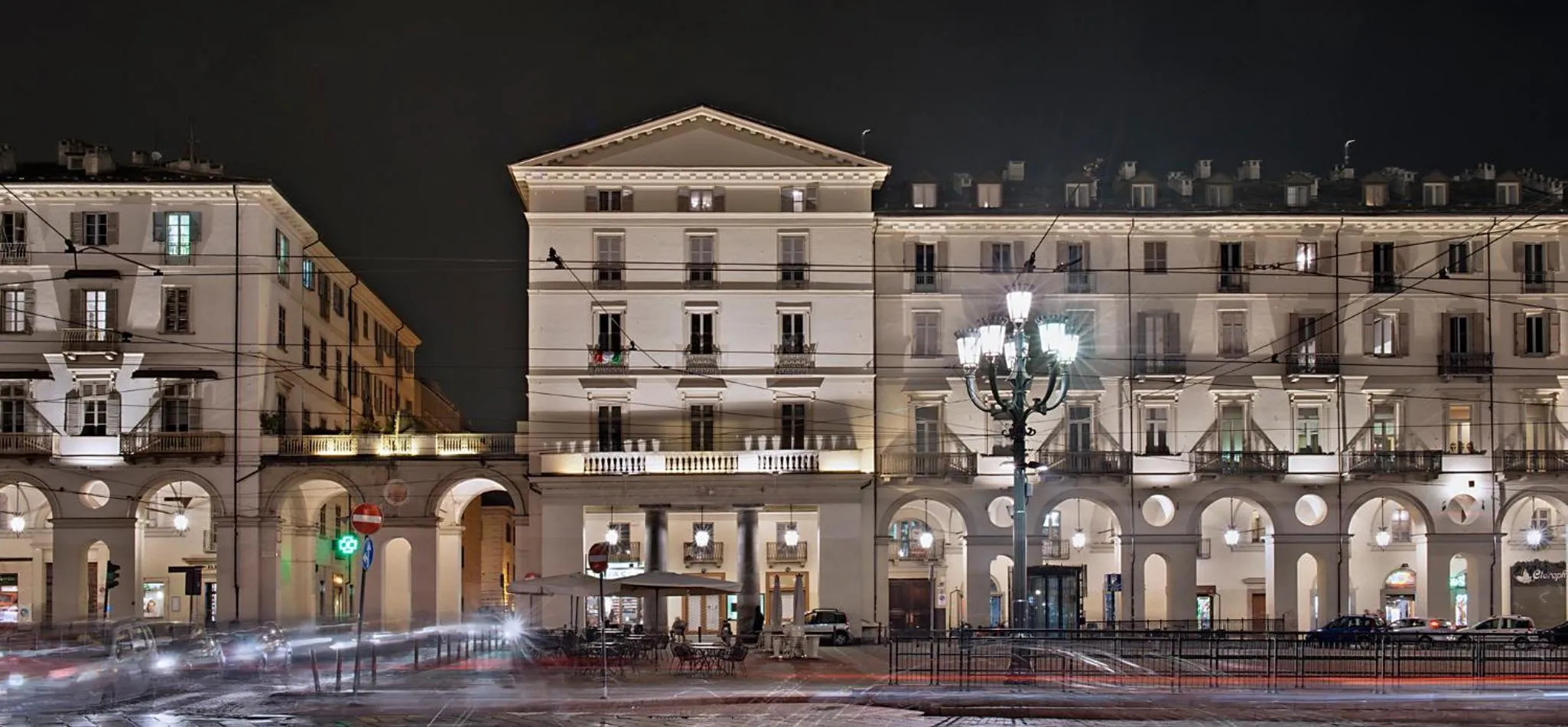 Property building in Piazza Vittorio Suites