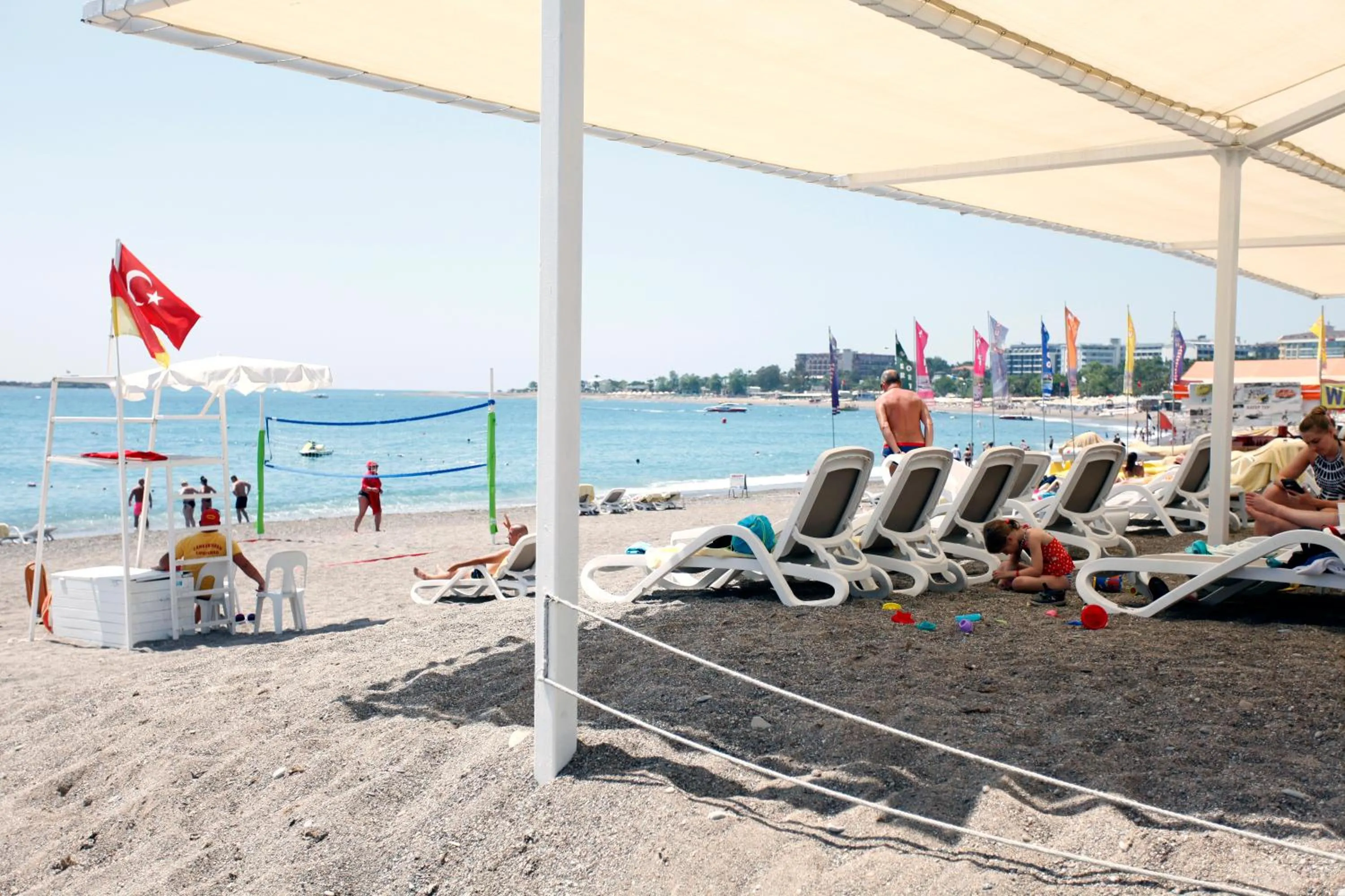 Beach in Lofts Alanya Lina Hotel