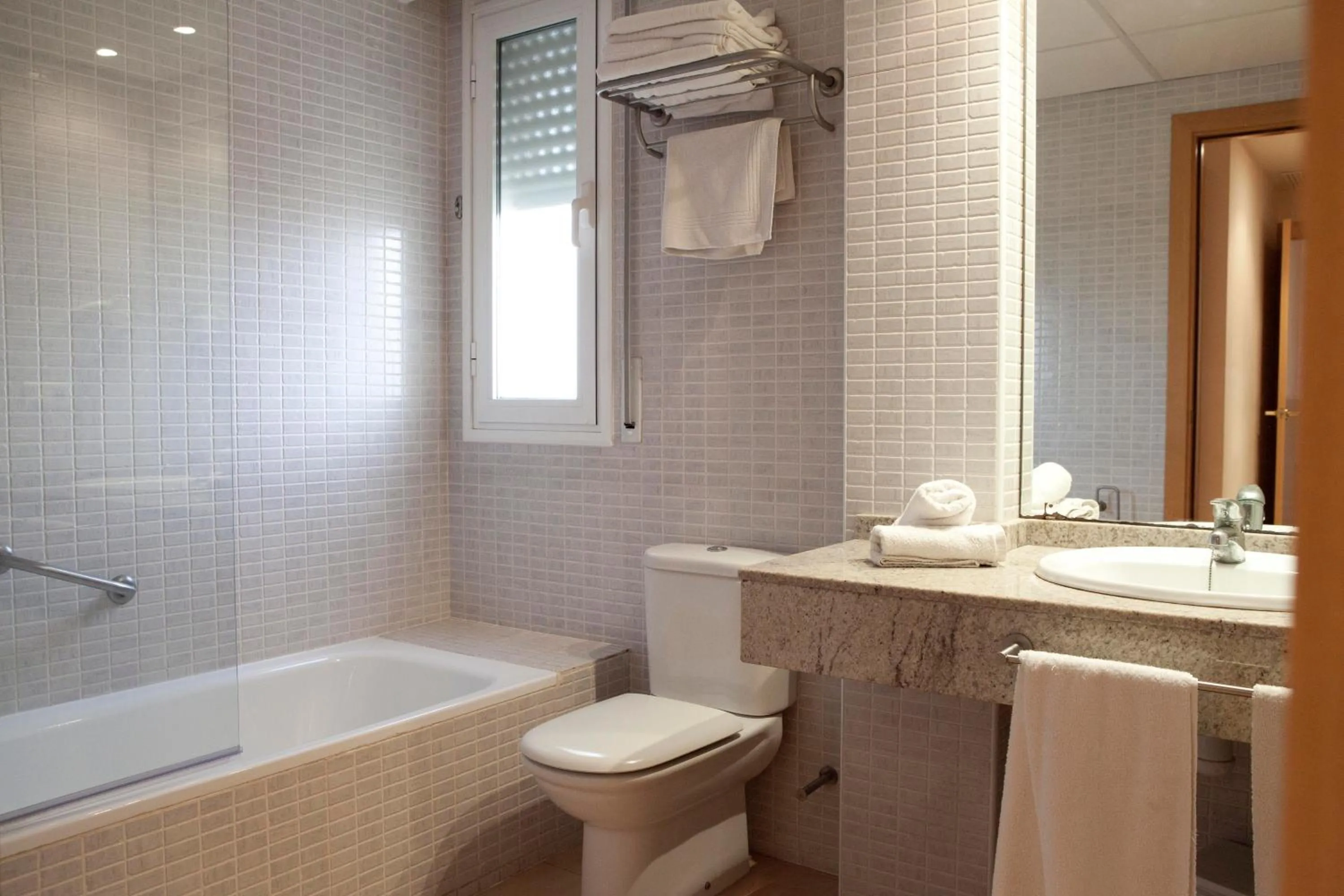 Bathroom in Apartaments Las Dunas
