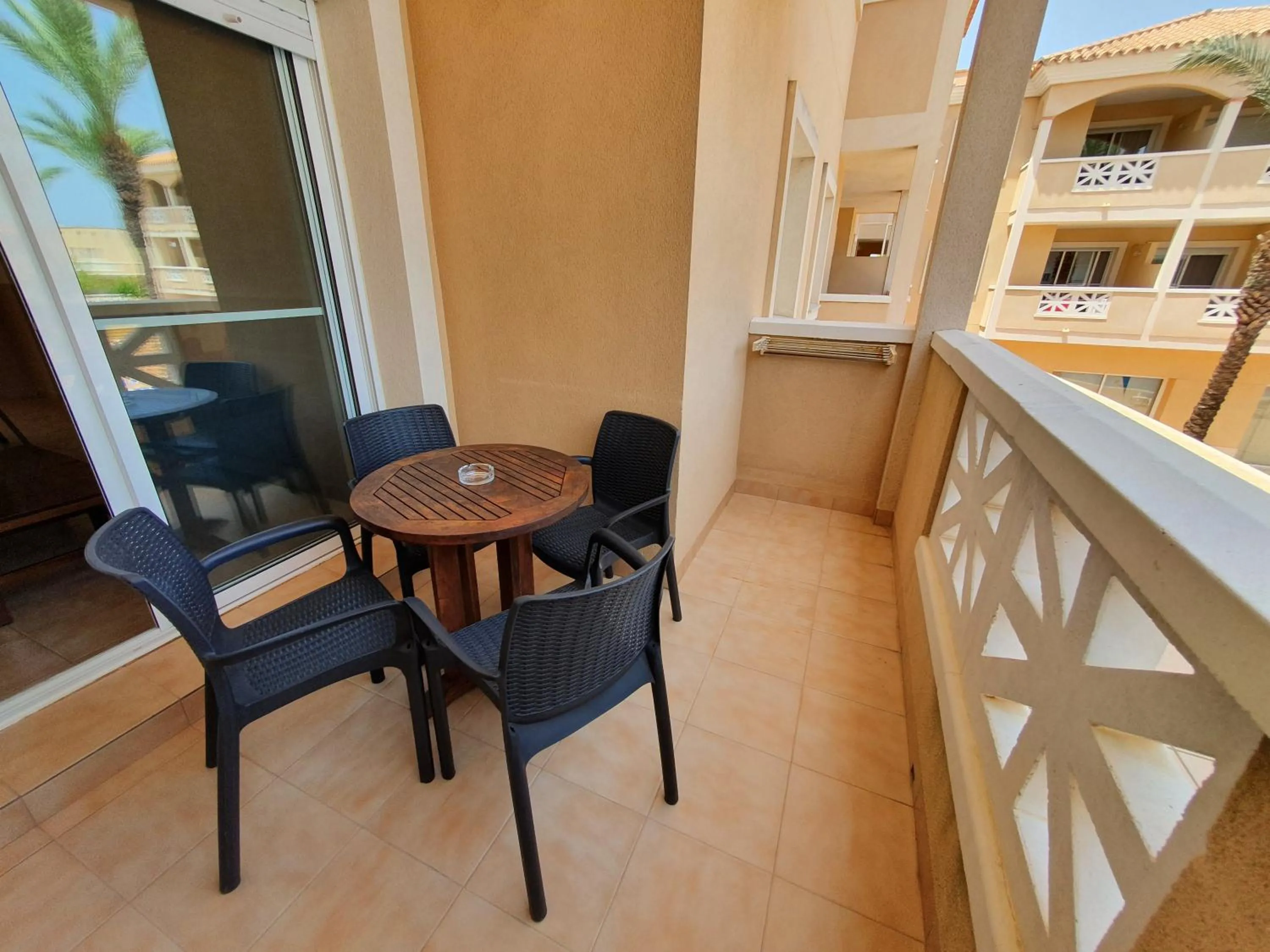 Balcony/Terrace in Apartaments Las Dunas
