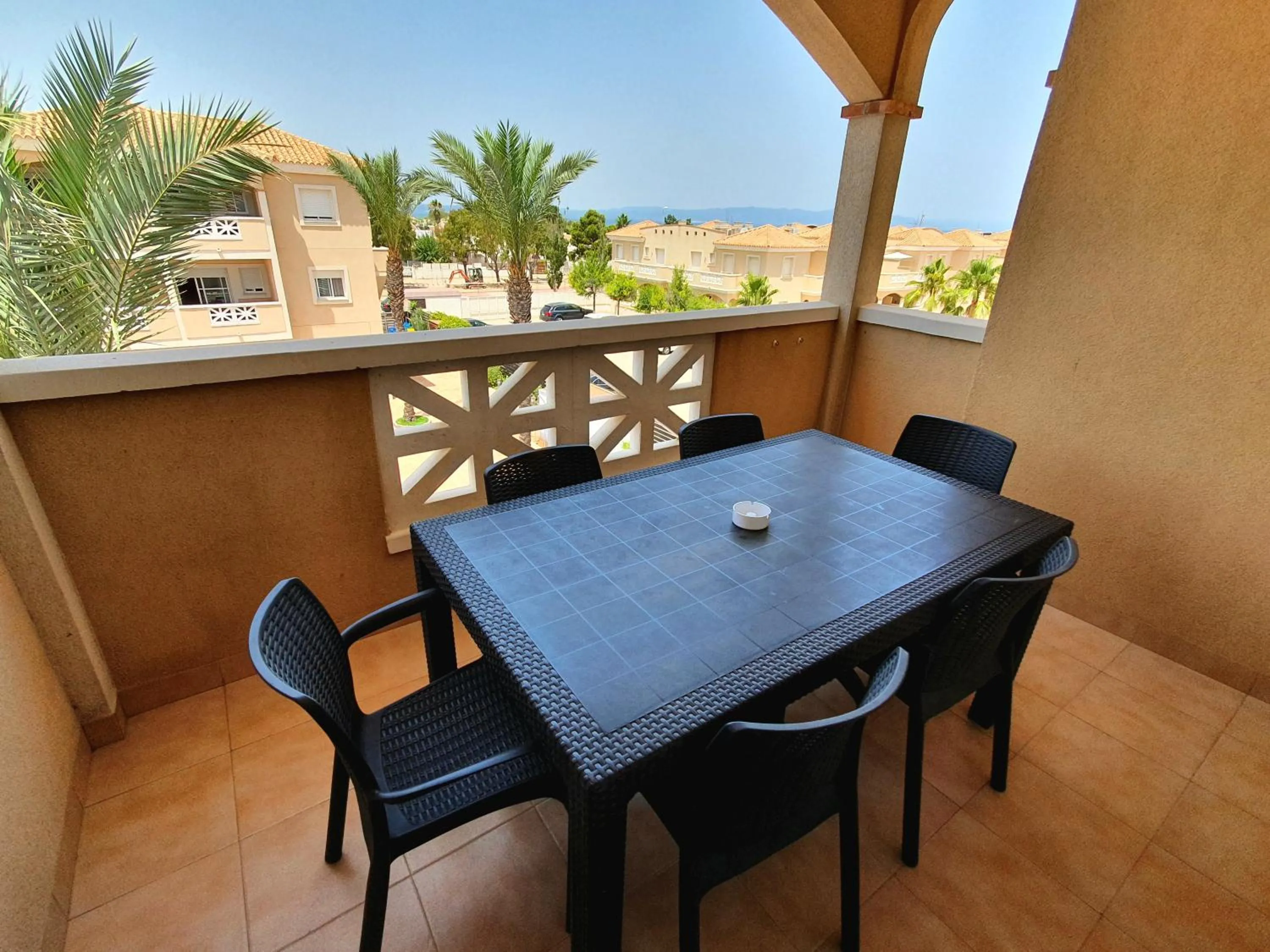 Balcony/Terrace in Apartaments Las Dunas