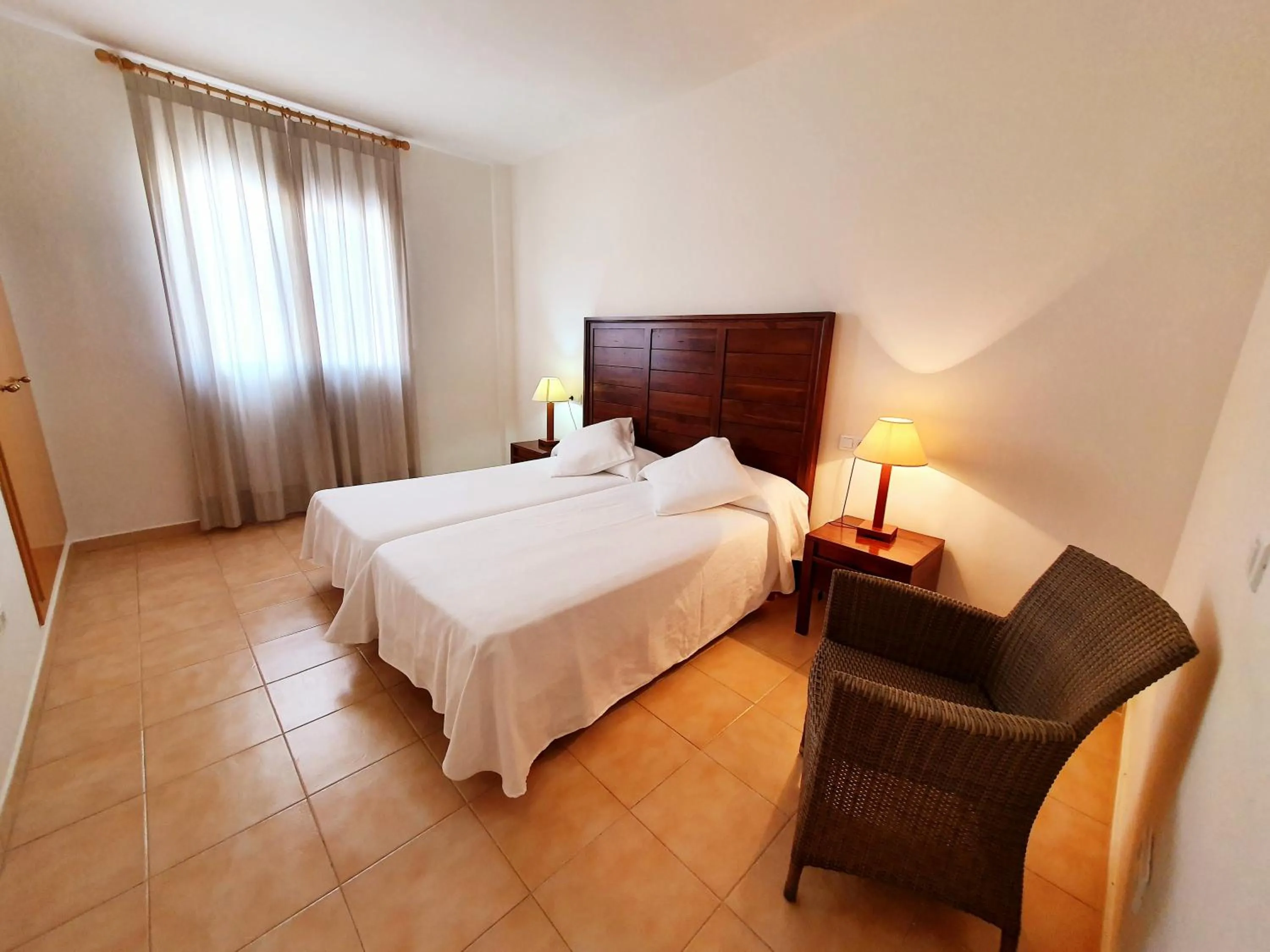 Bedroom, Bed in Apartaments Las Dunas
