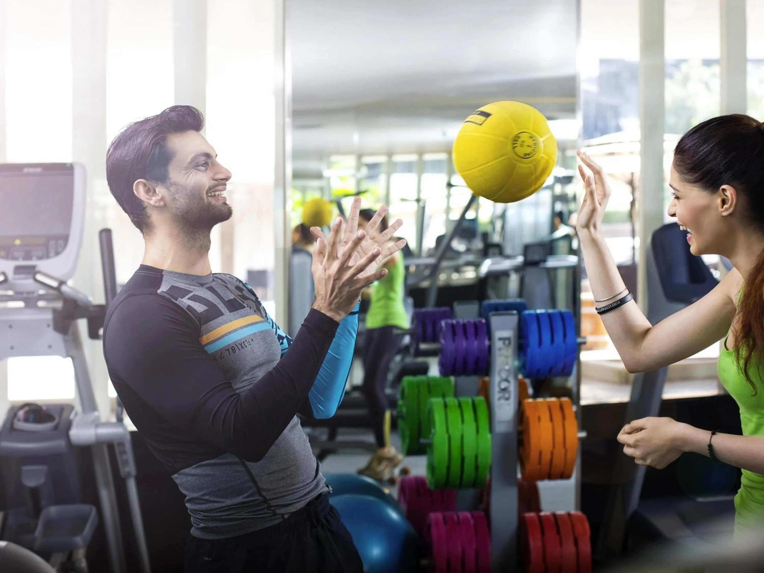 Fitness centre/facilities in Novotel Kolkata Hotel and Residences