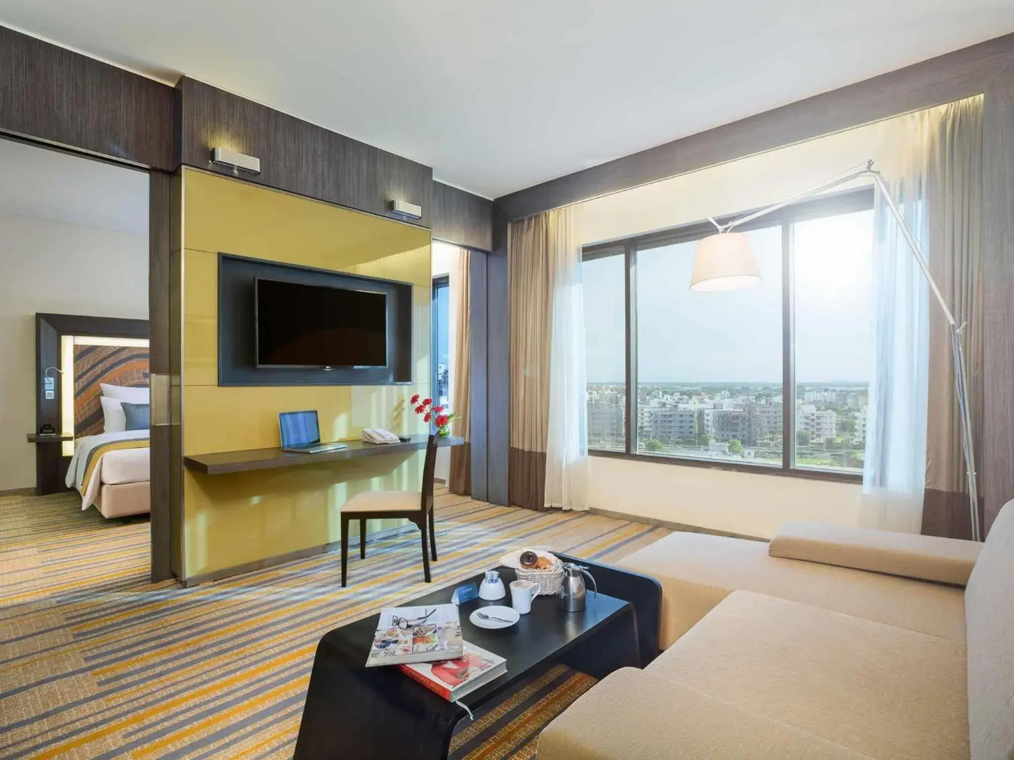 Suite, Premier Lounge Access, Airport transfers, laundry - single occupancy in Novotel Kolkata Hotel and Residences Suite, Premier Lounge Access, Airport transfers, laundry - single occupancy in Novotel Kolkata Hotel and Residences